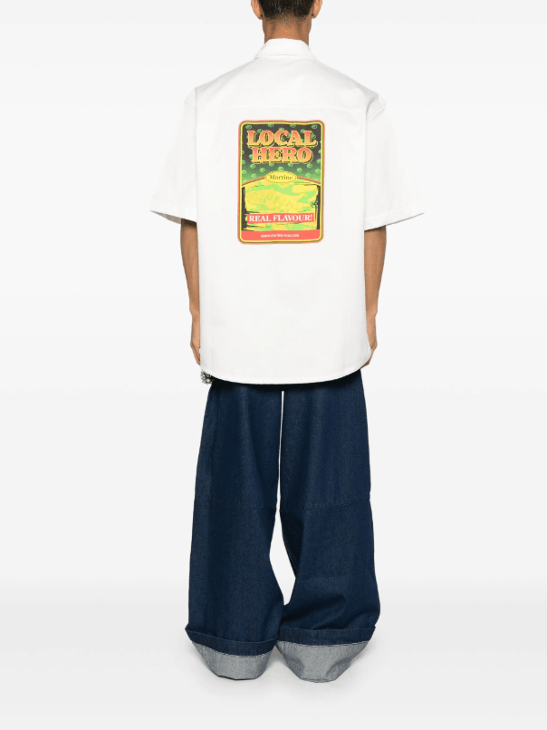 Martine Rose BNWT SS25 MARTINE ROSE LOCAL HERO SHIRT S Size US S / EU 44-46 / 1 - 14 Thumbnail