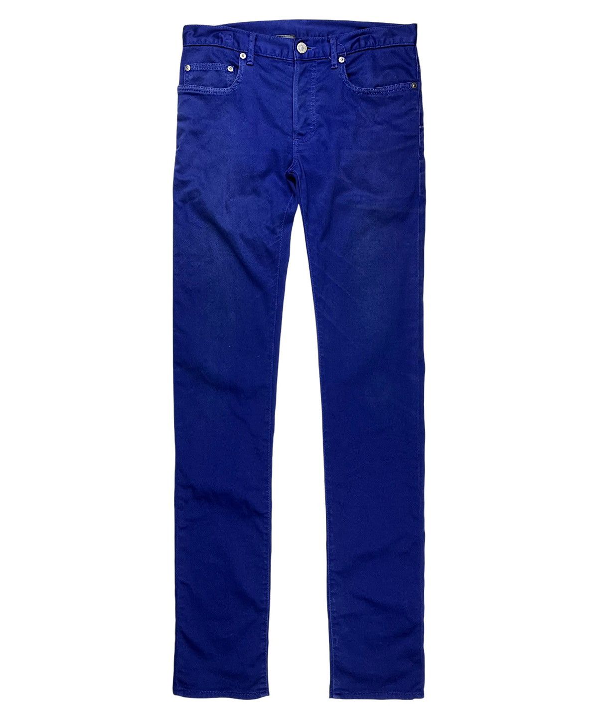 Dior SS09 Dior Homme Planisphere Blue Cotton Jeans Size US 28 / EU 44 - 1 Thumbnail