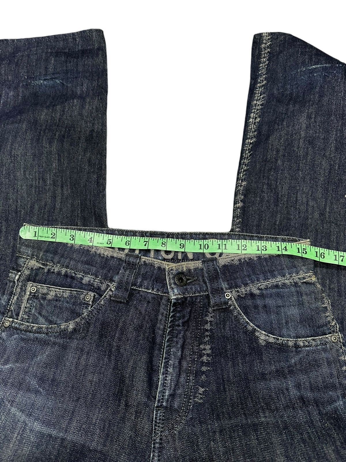 Issey Miyake Issey Miyake A-Poc Baggy Denim Pant Size US 31 - 5 Thumbnail