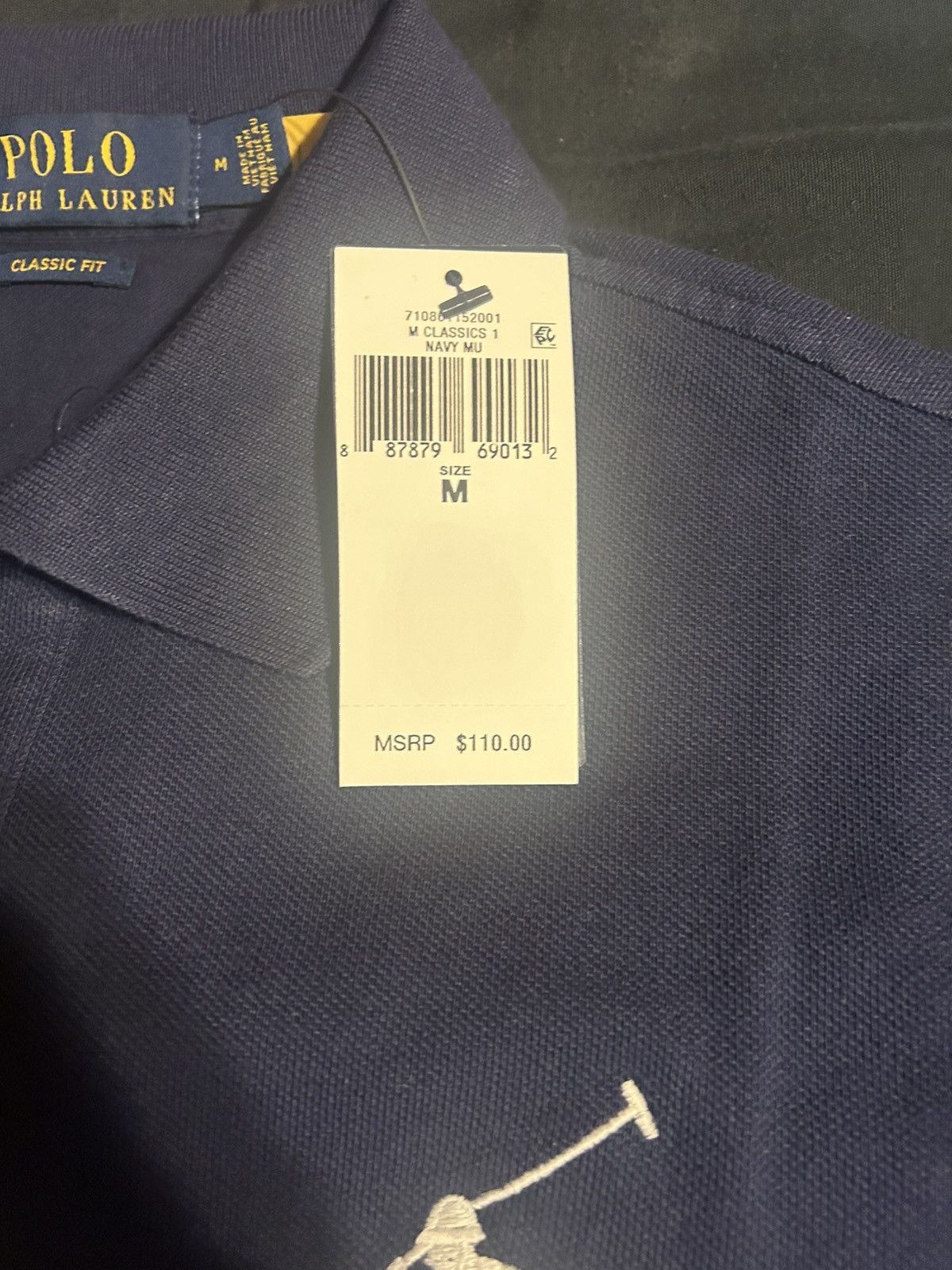 Polo Ralph Lauren Big Pony Mesh Polo Shirt x chief keef shirt size M Size US M / EU 48-50 / 2 - 2 Thumbnail