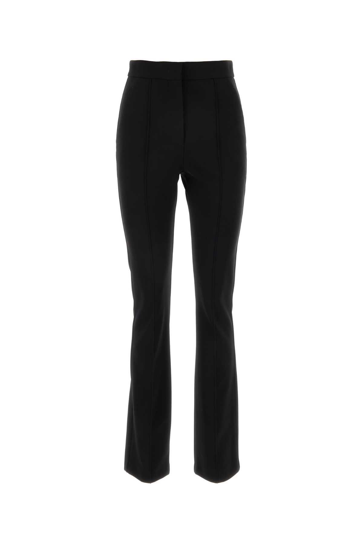 Max Mara Black Viscose Blend Lari Pant Size 24" / US 00 / IT 34 - 1 Thumbnail