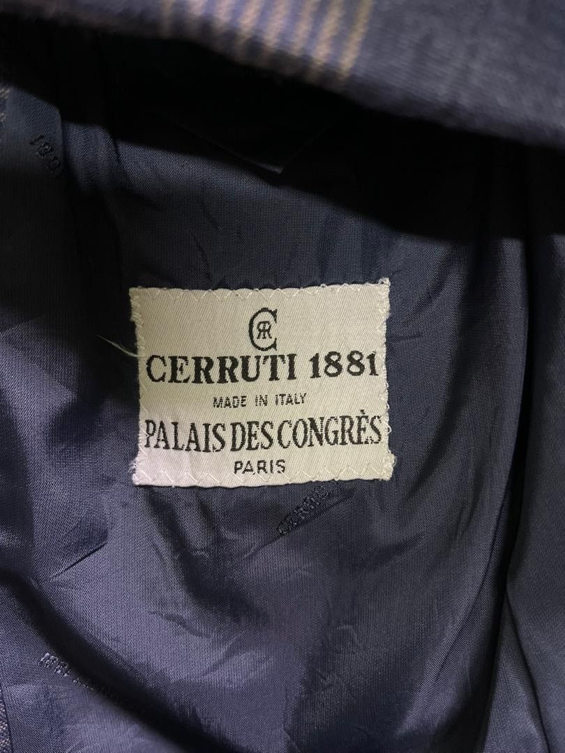 Cerruti 1881 Vintage CERRUTI 1801 Pure Linen Plaid Blazer Made in Italy Size US L / EU 52-54 / 3 - 3 Thumbnail