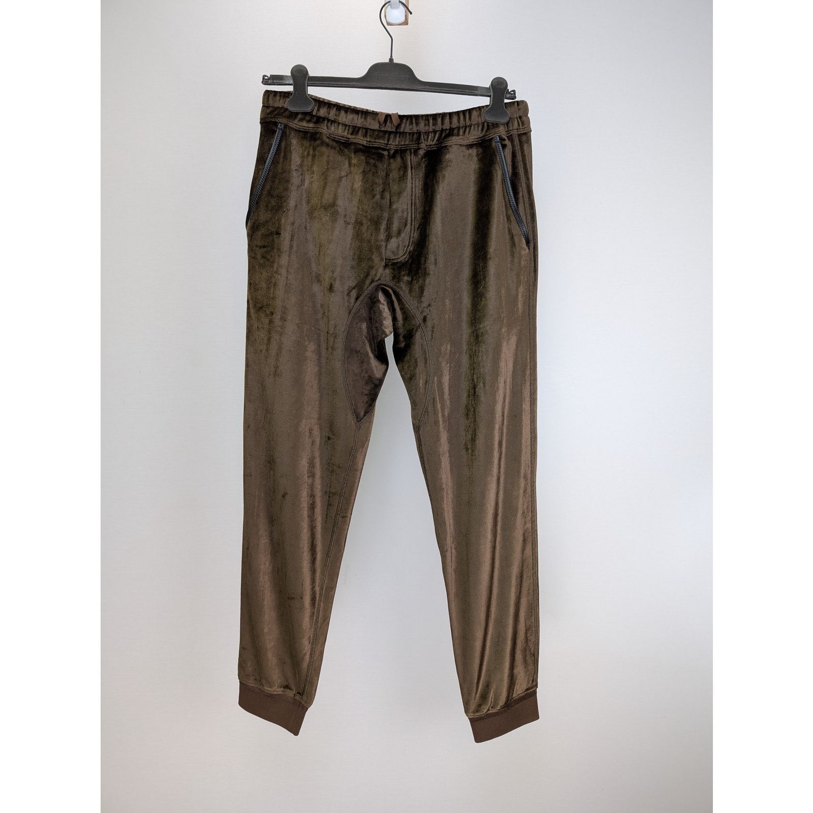 Tom Ford o1rshd1 Cut and Swen Trouser Sweatpants / Joggers in Brown Size US 34 / EU 50 - 2 Thumbnail