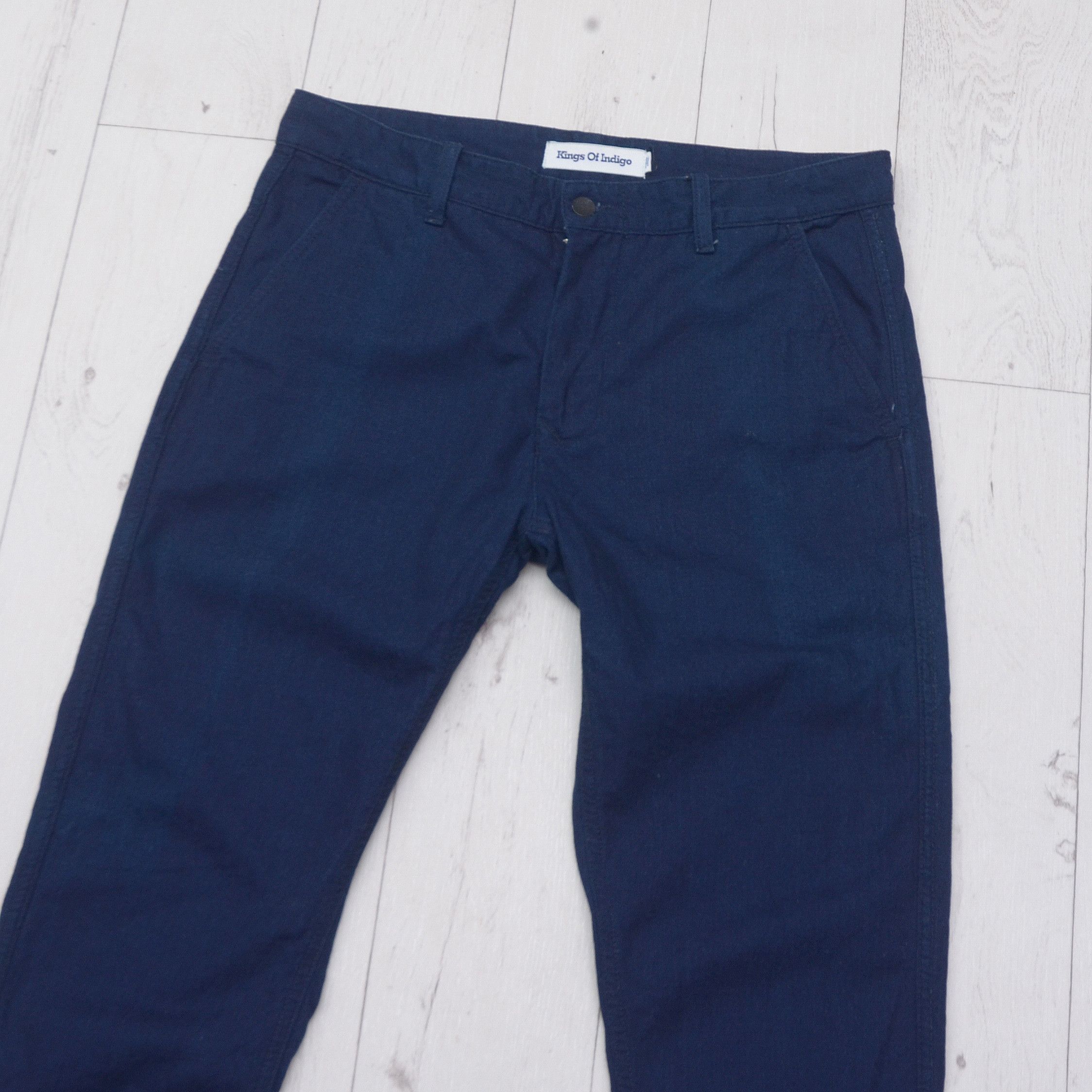 Indigo × Kings Of Indigo KINGS OF INDIGO Denim Pants Jeans Rare Designer Size US 33 - 3 Thumbnail