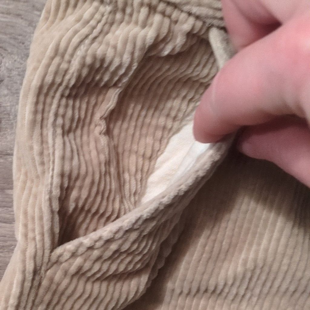 Massimo Dutti Massimo Dutti Cream Corduroy Flared Y2K Pants Size 4 Size 27" / US 4 / IT 40 - 3 Thumbnail