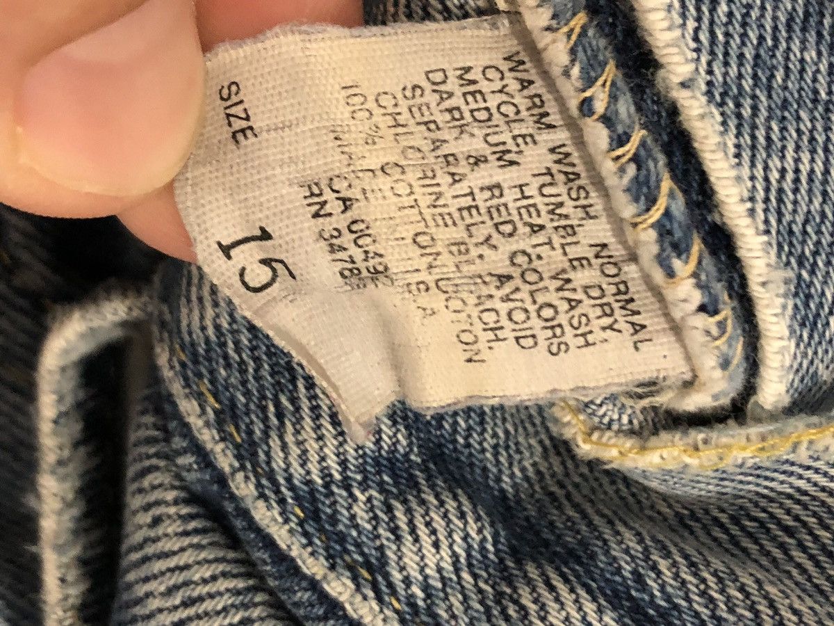 Lee × Vintage 90s Lee Jeans Size 36" / US 14 / IT 50 - 8 Thumbnail