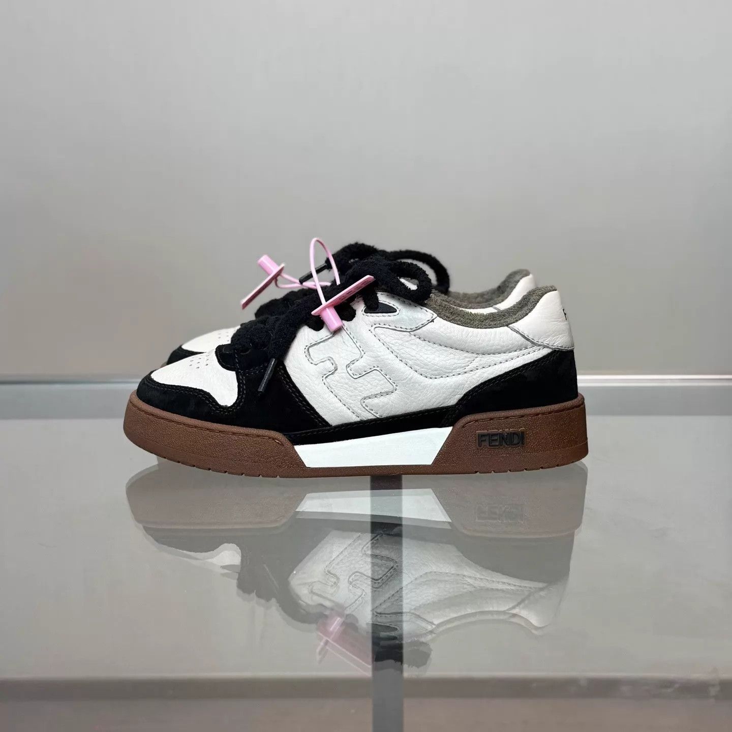 Fendi Fendi Match black/white/brown 36.5 99 Size US 6 / IT 36 - 5 Thumbnail