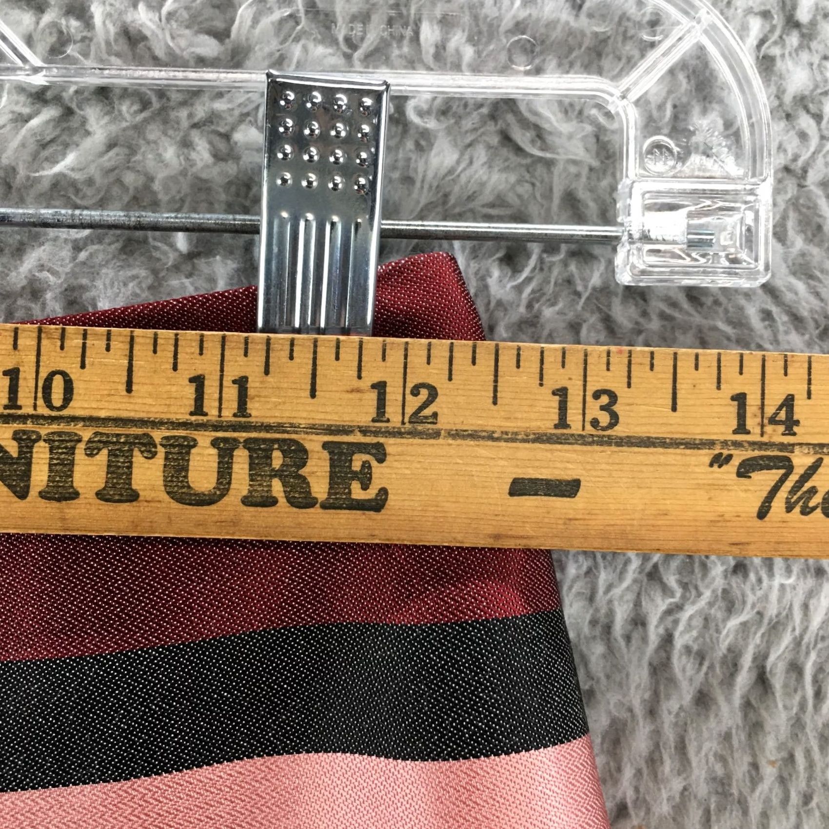 H&M H&M A-Line Skirts Womens 4 Multicolor Striped Flat Front Casual Back Zipper Skirt Womens 4 Multicolor Striped Flat Front Casual Back Zipper Size 27" / US 4 / IT 40 - 2 Thumbnail
