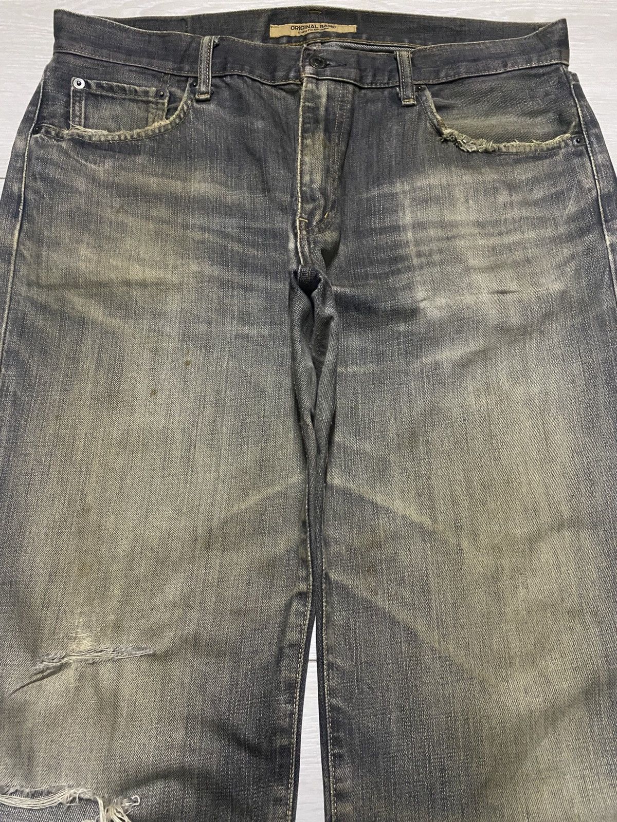 Japanese Brand Vintage Japanese Brand Uniqlo S-003 Baggy Jeans Size US 36 / EU 52 - 3 Thumbnail