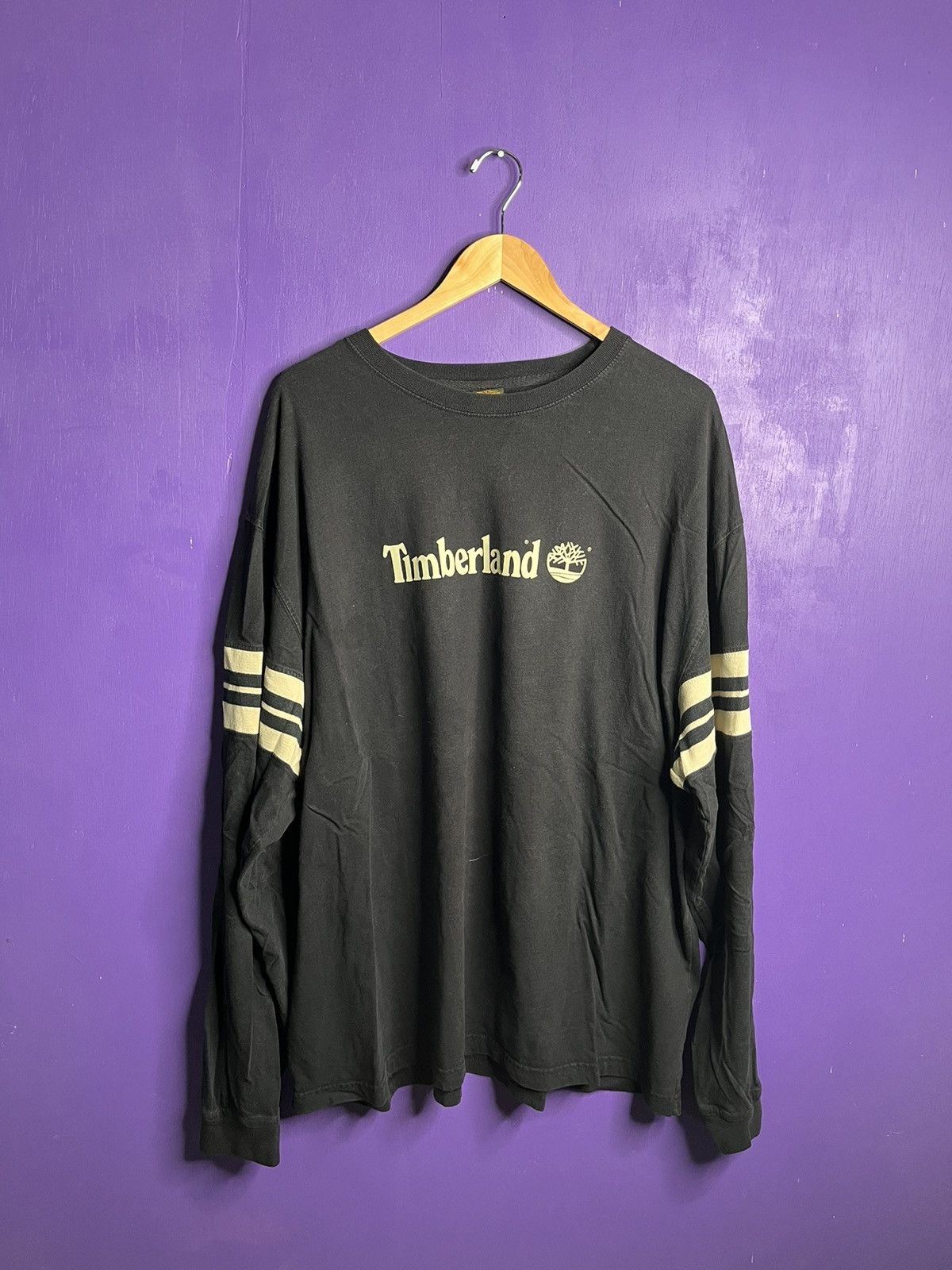 Timberland × Vintage Vintage 90s Timberland logo long-sleeve t-shirt Size US XXL / EU 58 / 5 - 1 Thumbnail