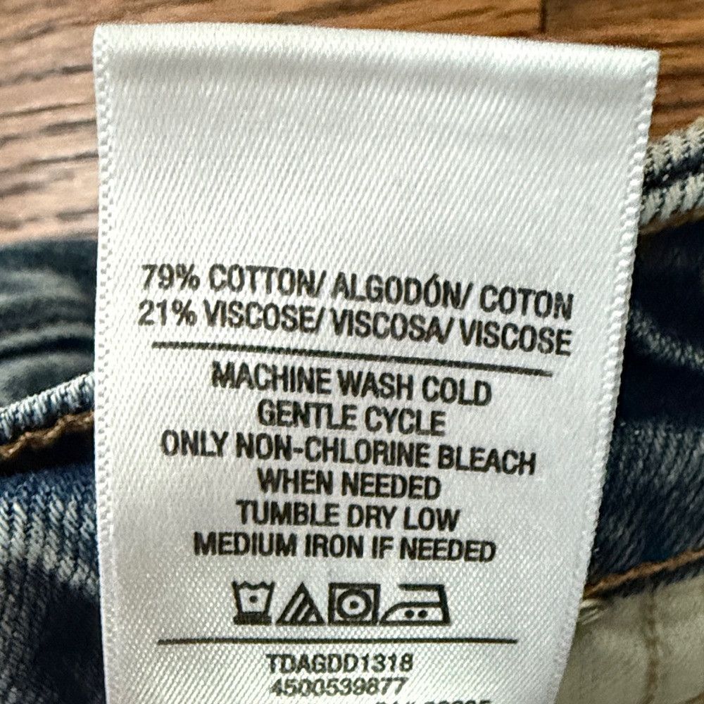 Hudson Hudson Jeans Women's High Rise Wide Leg Distressed Blue Cas Size 27" / US 4 / IT 40 - 3 Thumbnail