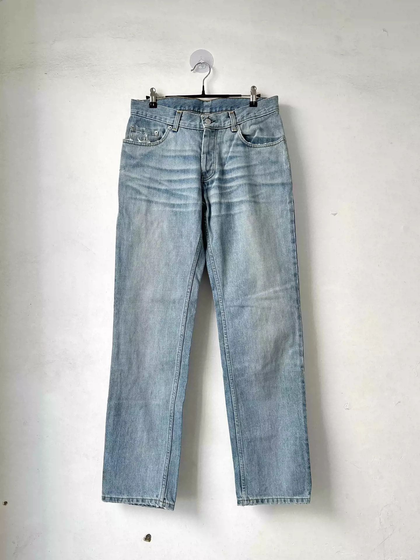 Helmut Lang helmut lang vintage clean broken denim | Grailed