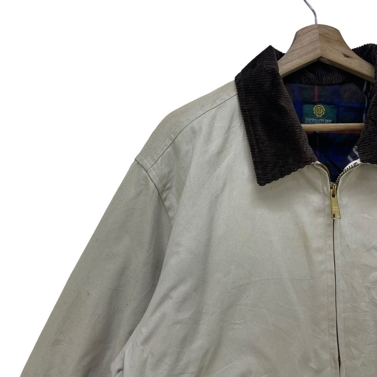 Vintage Vintage University Shop Detroit Jacket Size US L / EU 52-54 / 3 - 3 Thumbnail