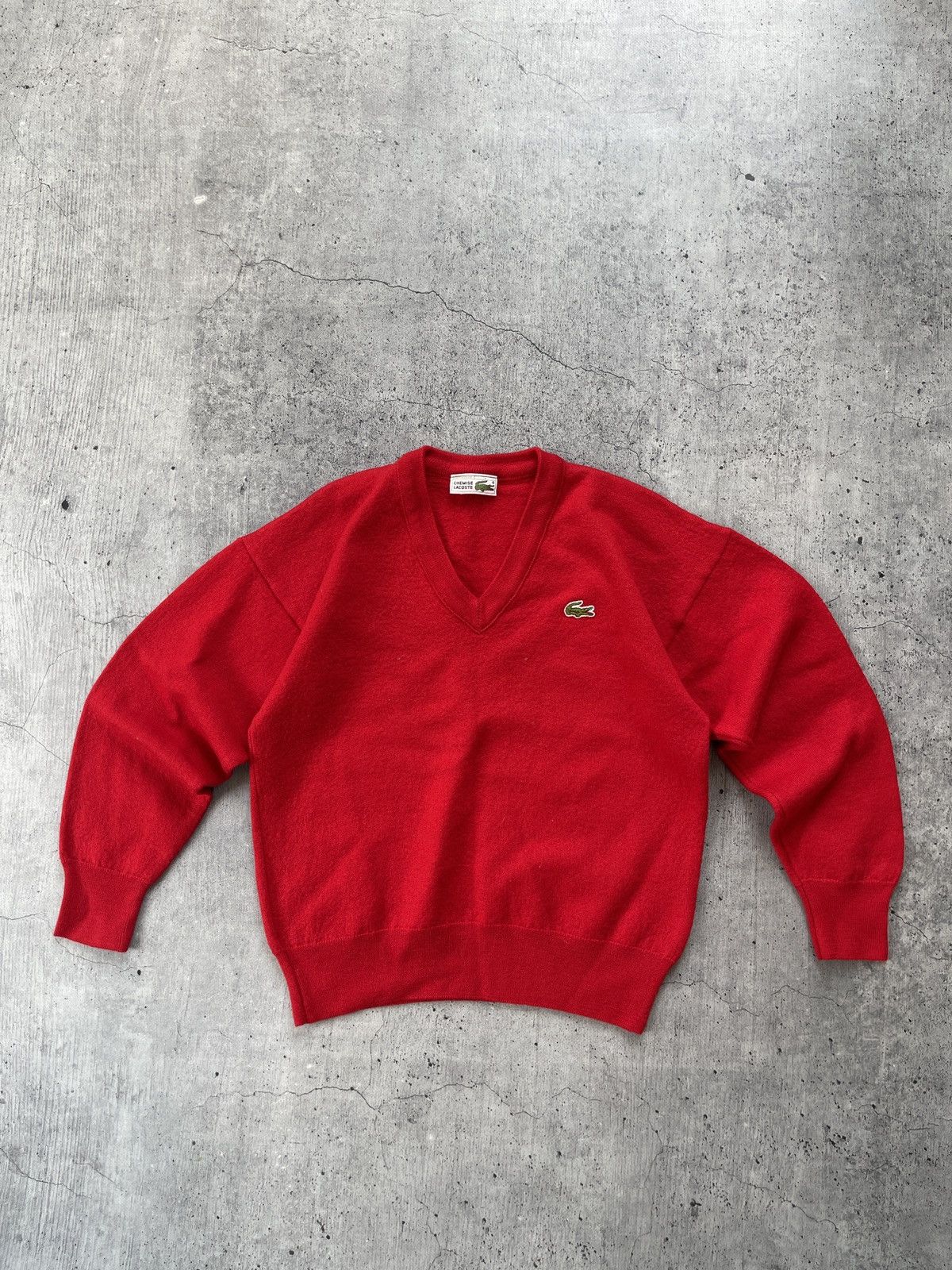 Lacoste × Vintage VINTAGE LACOSTE SWEATER 90s Size US M / EU 48-50 / 2 - 1 Thumbnail