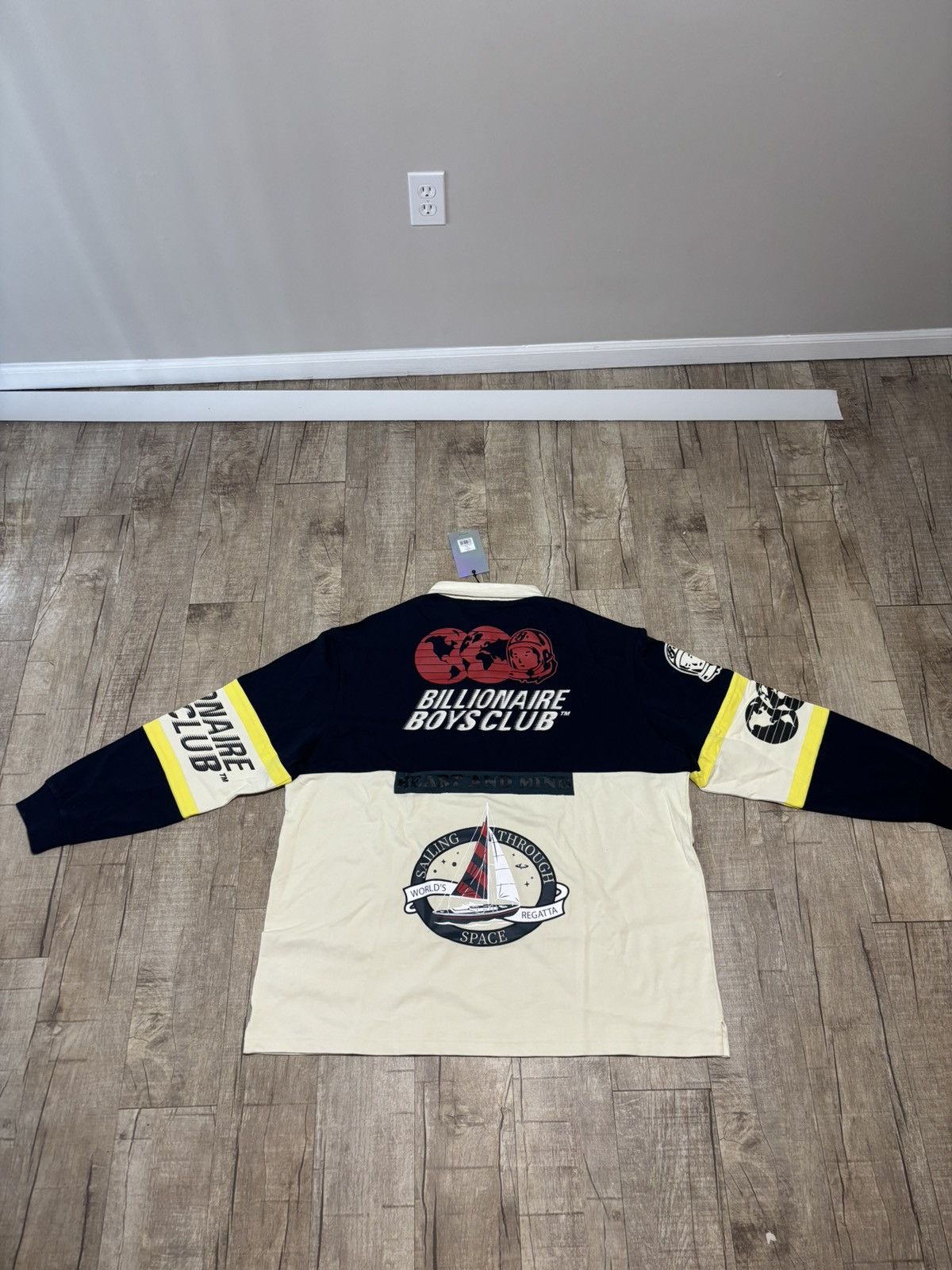 Billionaire Boys Club Billionaire Boys club longlseeve polo shirt Size US XXL / EU 58 / 5 - 5 Thumbnail