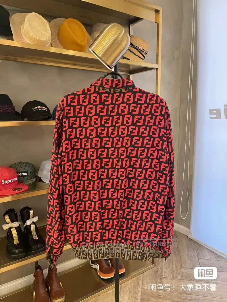 Fendi Fendi Two-Way Wearable Silk Jacket Size US M / EU 48-50 / 2 - 2 Thumbnail