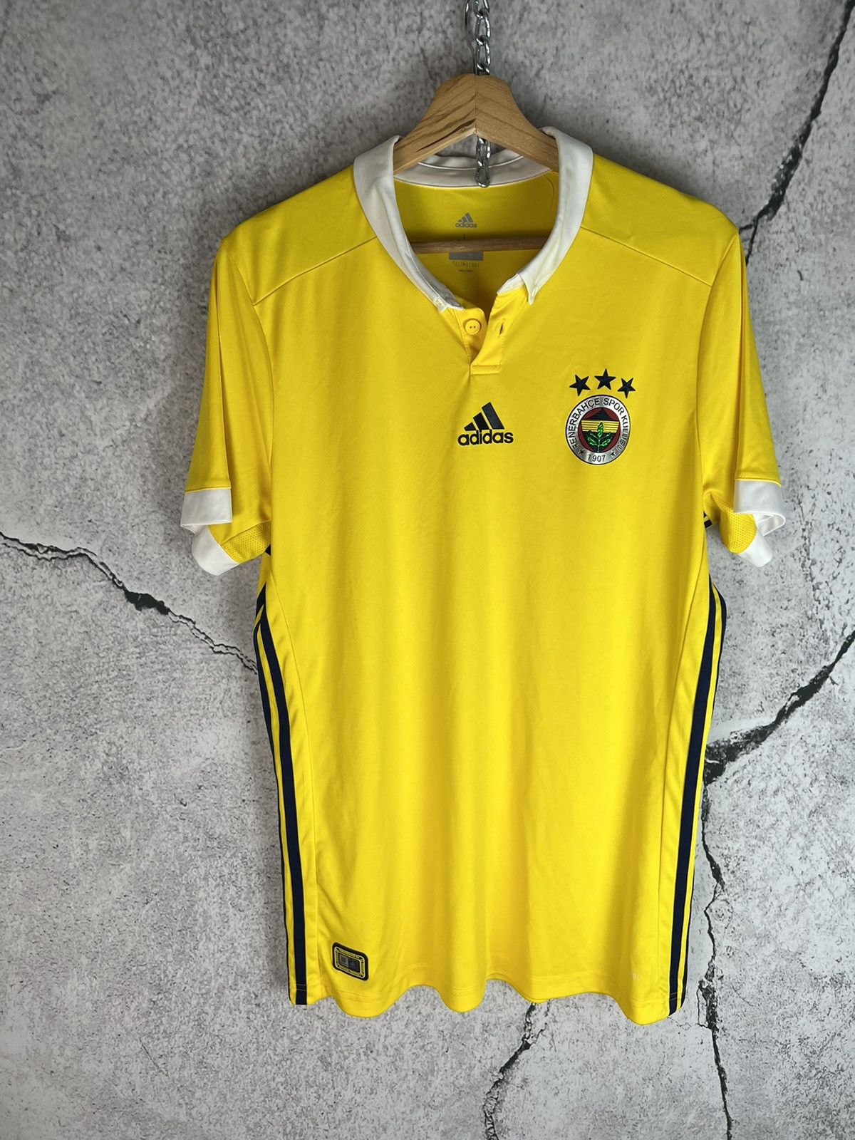 Adidas Adidas 2017 FC Fenerbahce Away Soccer Jersey Football Shirt Size US L / EU 52-54 / 3 - 1 Thumbnail