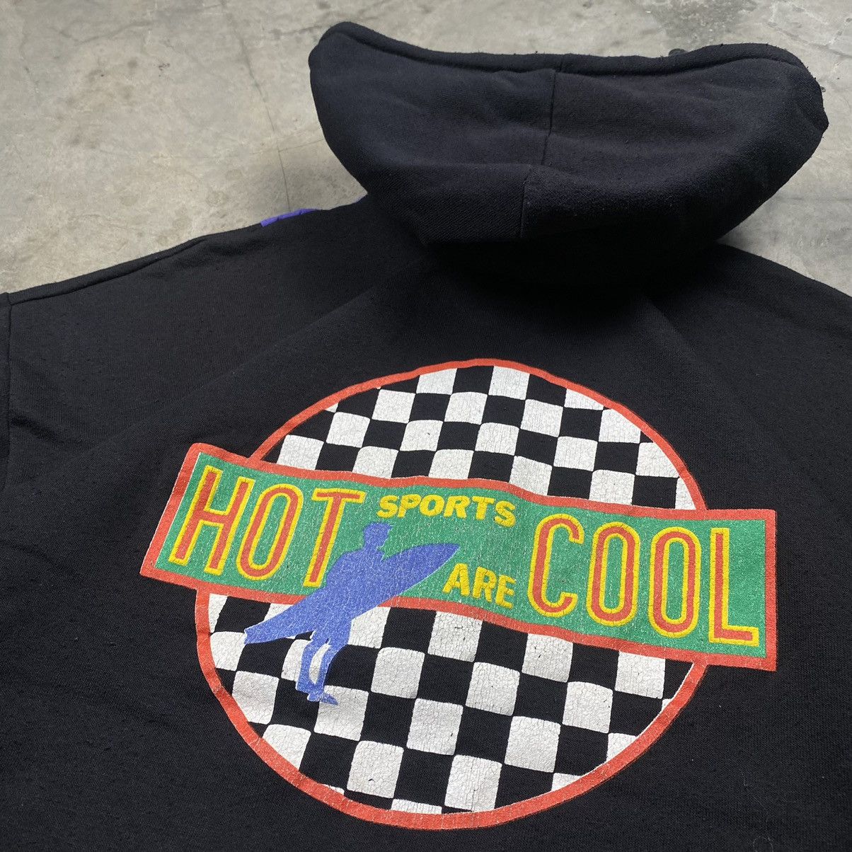 Vintage 90s Kaboom Surf Hot Sports Are Cool Boxy Zip Up Size US M / EU 48-50 / 2 - 2 Thumbnail