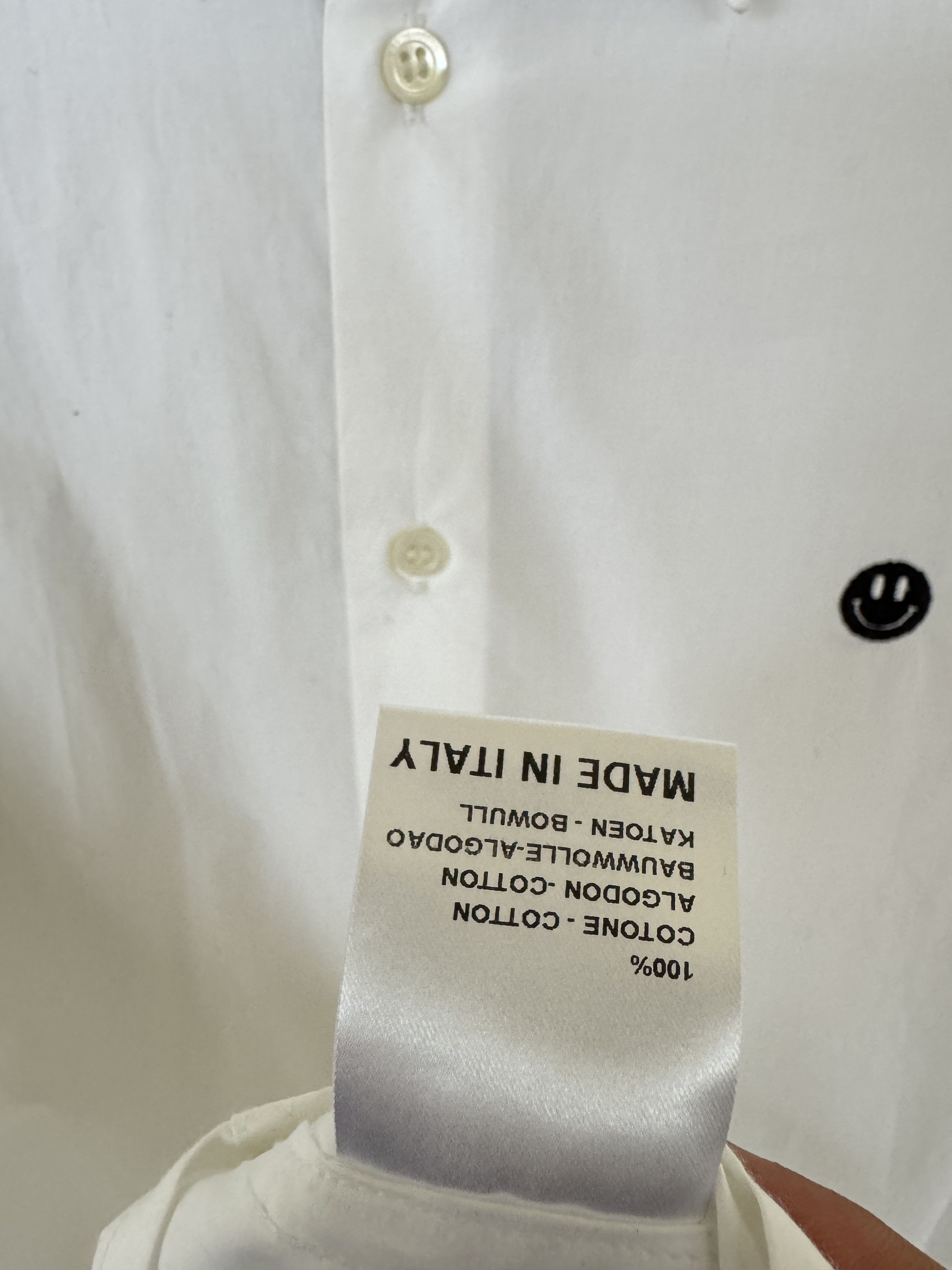 Raf Simons Raf Simons Button Up Smiley Shirt Size US L / EU 52-54 / 3 - 9 Thumbnail