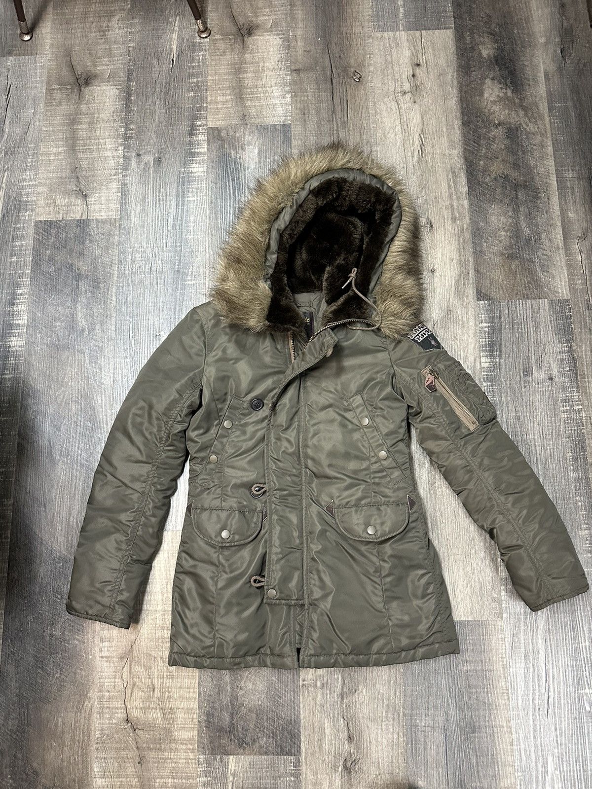 Hysteric Glamour Hysteric Glamour N2B Fur Bomber Jacket