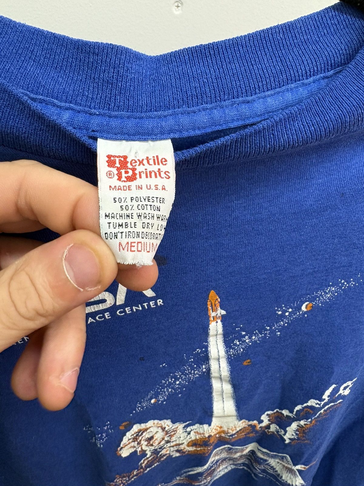 NASA × Vintage Vintage NASA Tshirt Size US M / EU 48-50 / 2 - 6 Thumbnail