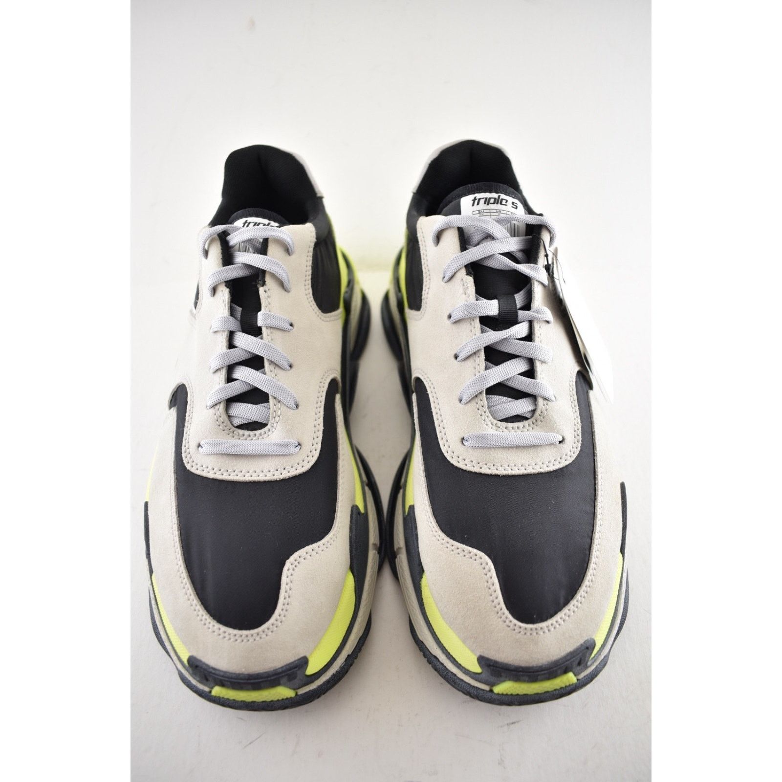 Balenciaga Balenciaga Triple S V2 Black Grey Jaune Sneaker 44 11 Size US 11 / EU 44 - 5 Thumbnail
