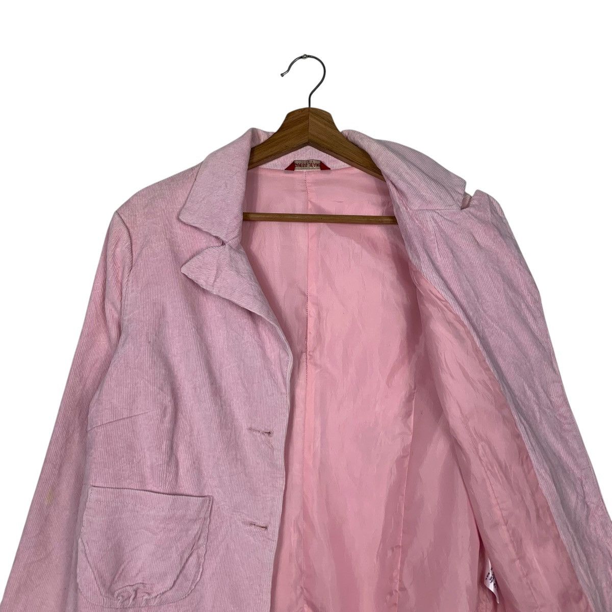 Guess GUESS JEANS Pink Corduroy Crop Jacket #2158-C95 Size XL / US 12-14 / IT 48-50 - 10 Thumbnail