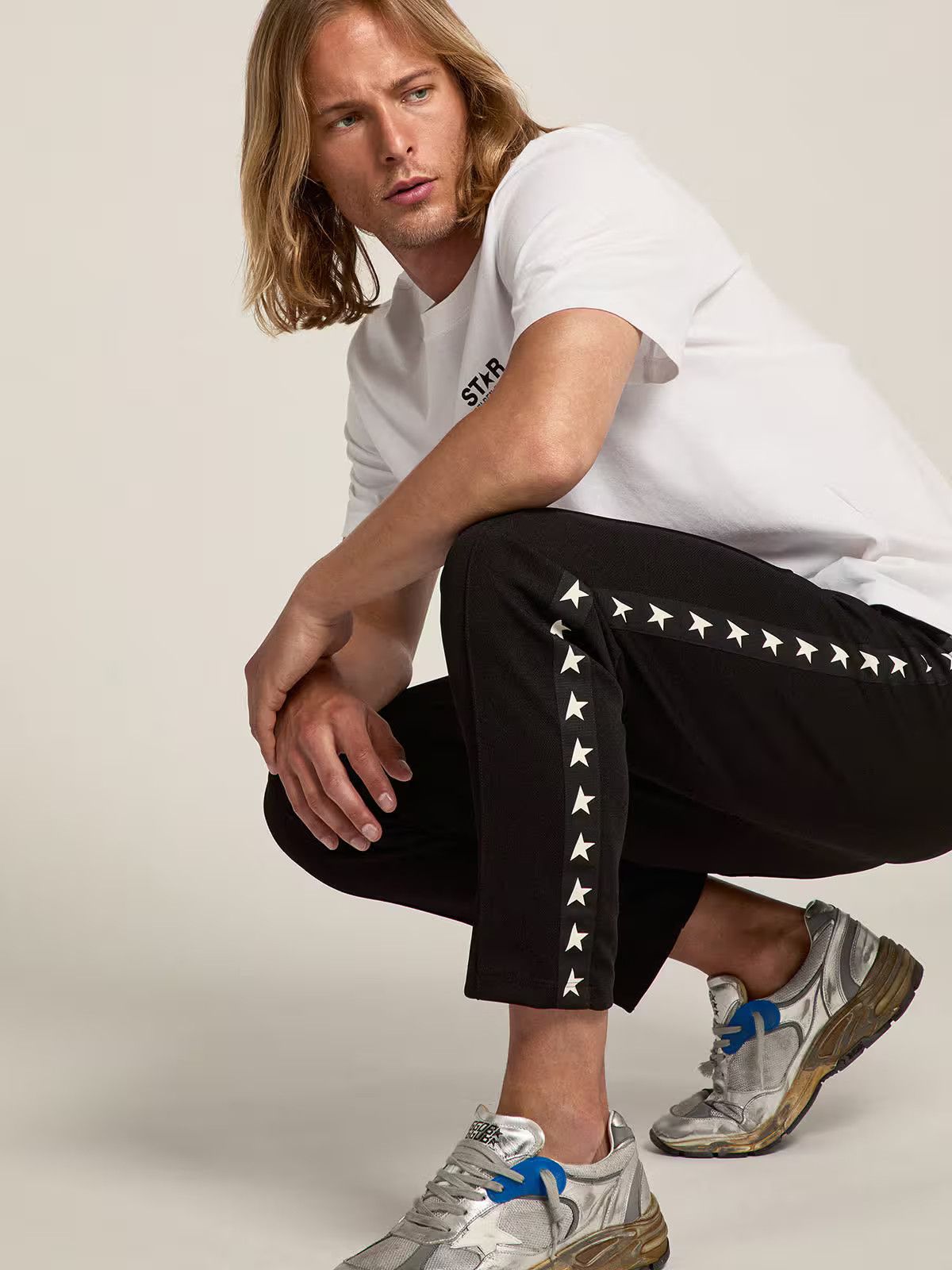 Golden Goose o1s22i1n1224 Cotton T-Shirt in White Size US L / EU 52-54 / 3 - 4 Thumbnail