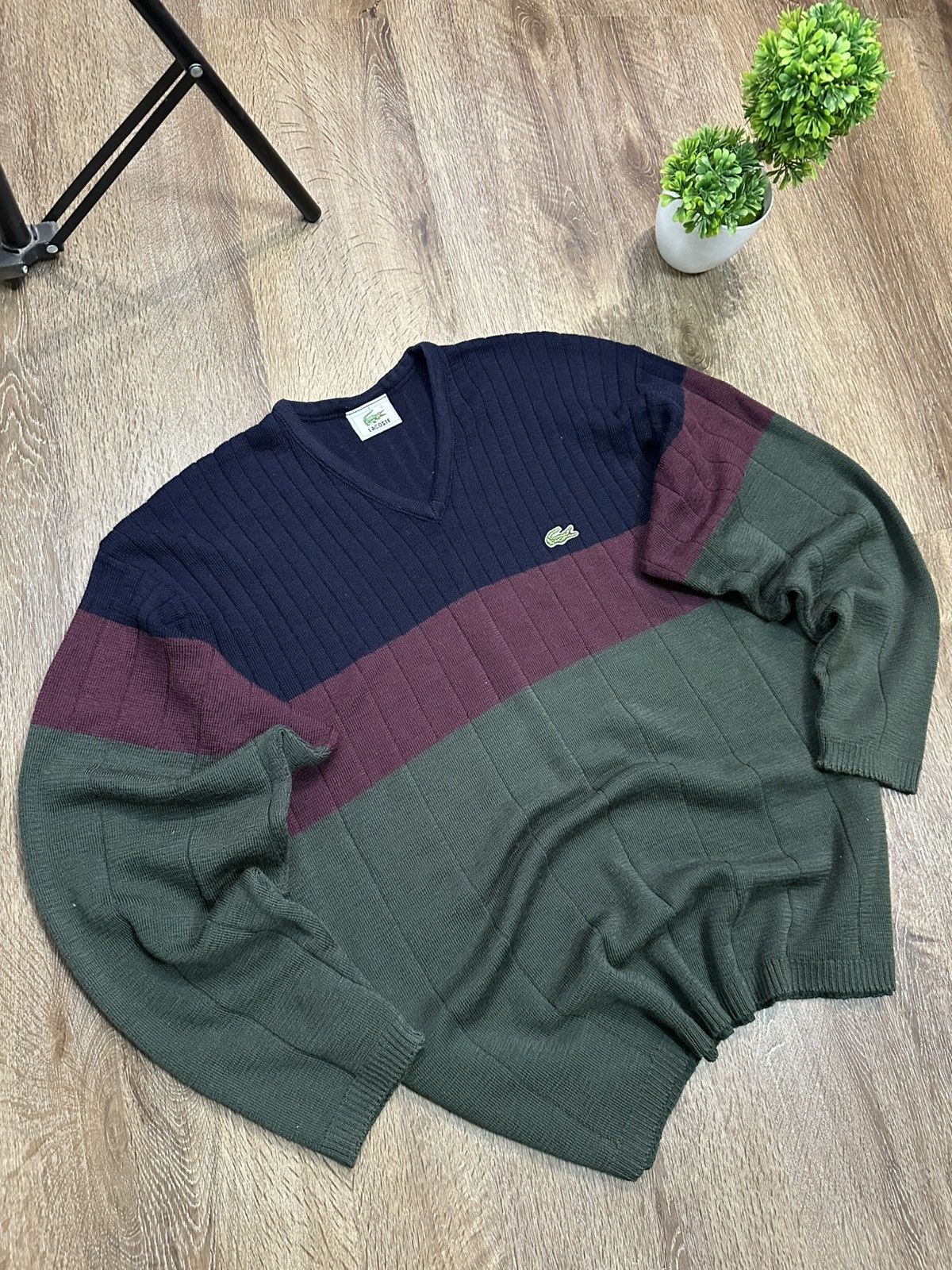 Lacoste Lacoste Wool Knit Sweater Size US XL / EU 56 / 4 - 2 Thumbnail