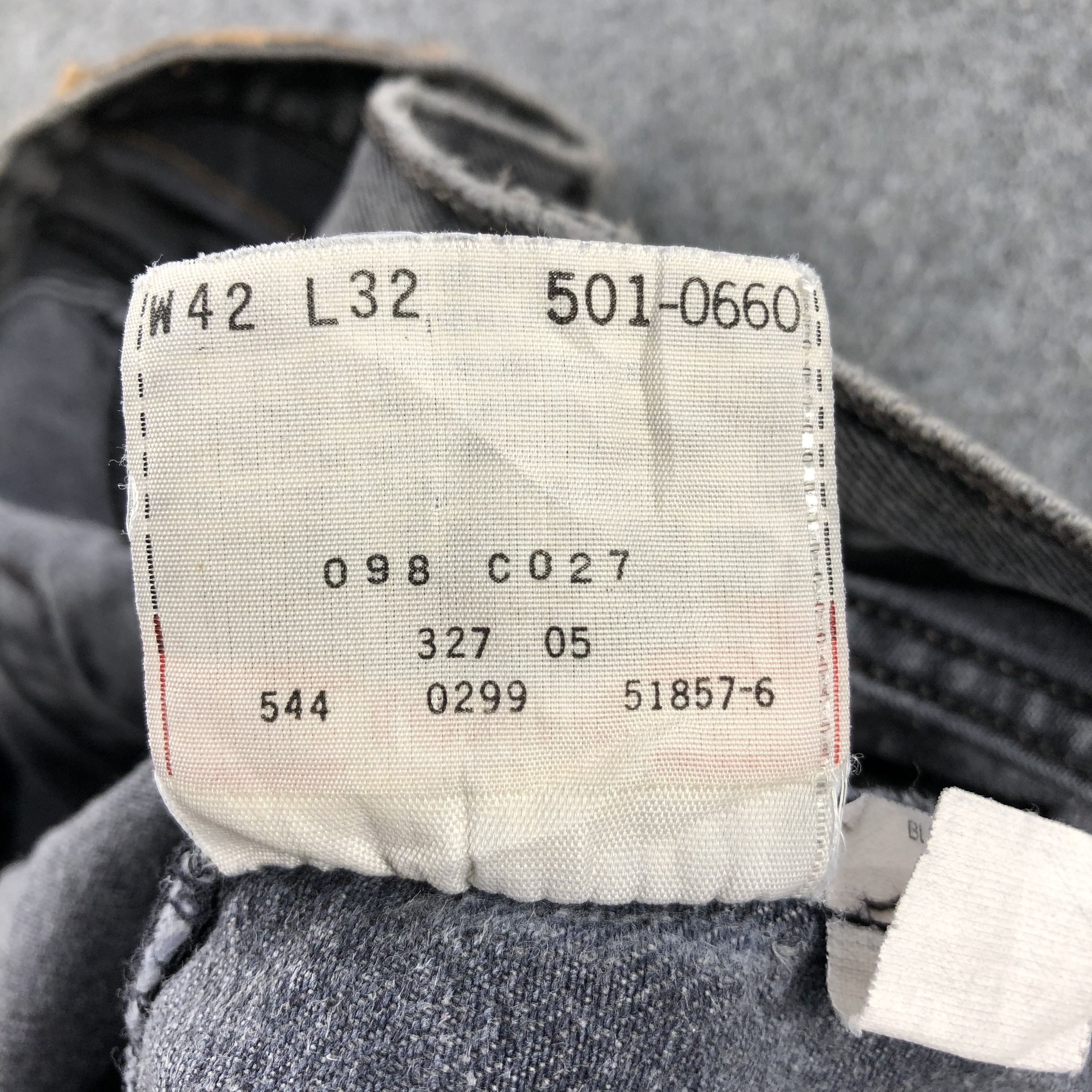 Levi's Vintage 90s Distress Levis 501 Earth Tone Jeans-JM1588 Size US 40 / EU 56 - 12 Thumbnail