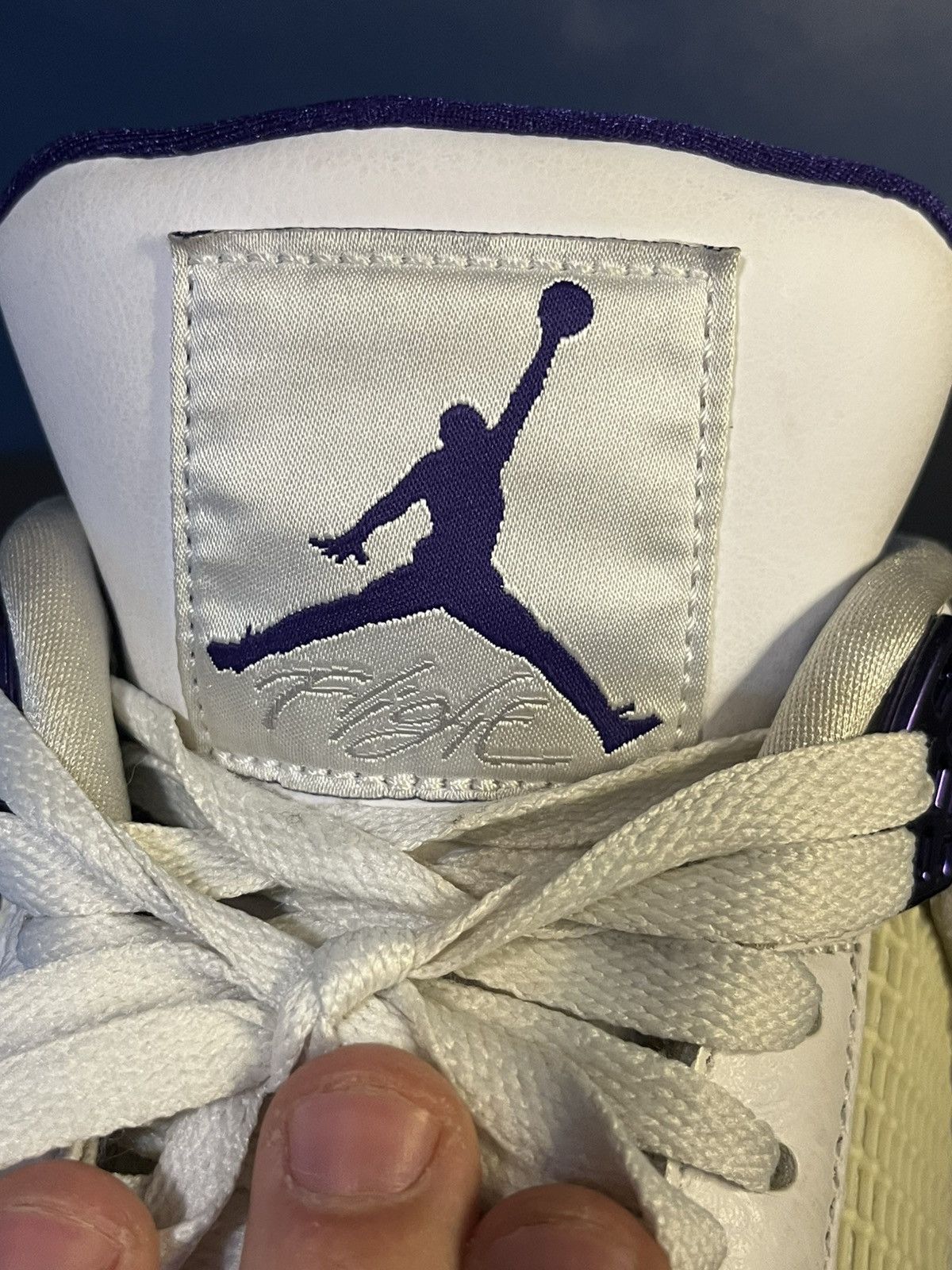 Jordan Brand Jordan 4 “Metallic Purple” Size US 10.5 / EU 43-44 - 11 Thumbnail