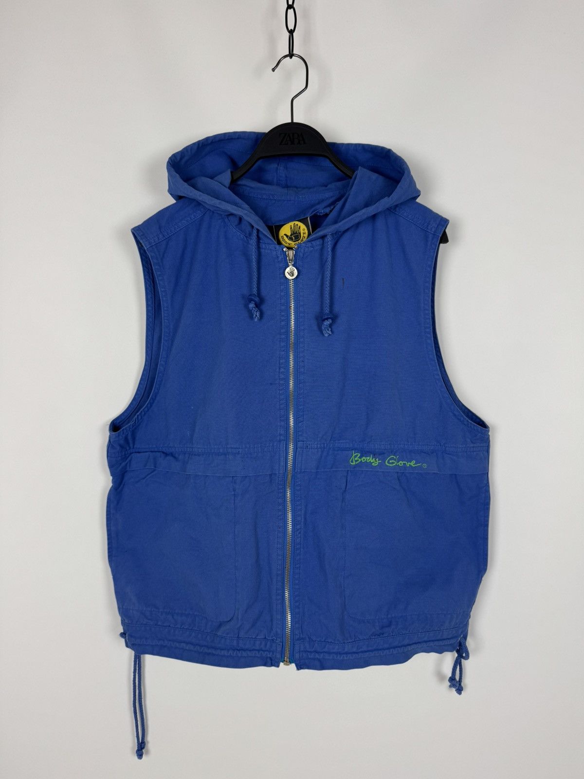 Body Glove 90’s Vintage Distressed Body Glove Surf Hooded Vest Size US M / EU 48-50 / 2 - 1 Thumbnail