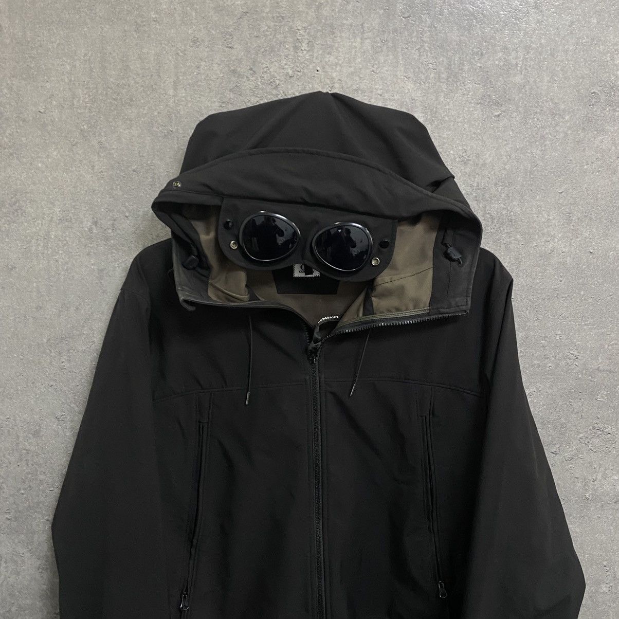 C.P. Company C.P Company Soft Shell Goggle Jacket Black Size XL Size US XL / EU 56 / 4 - 4 Thumbnail