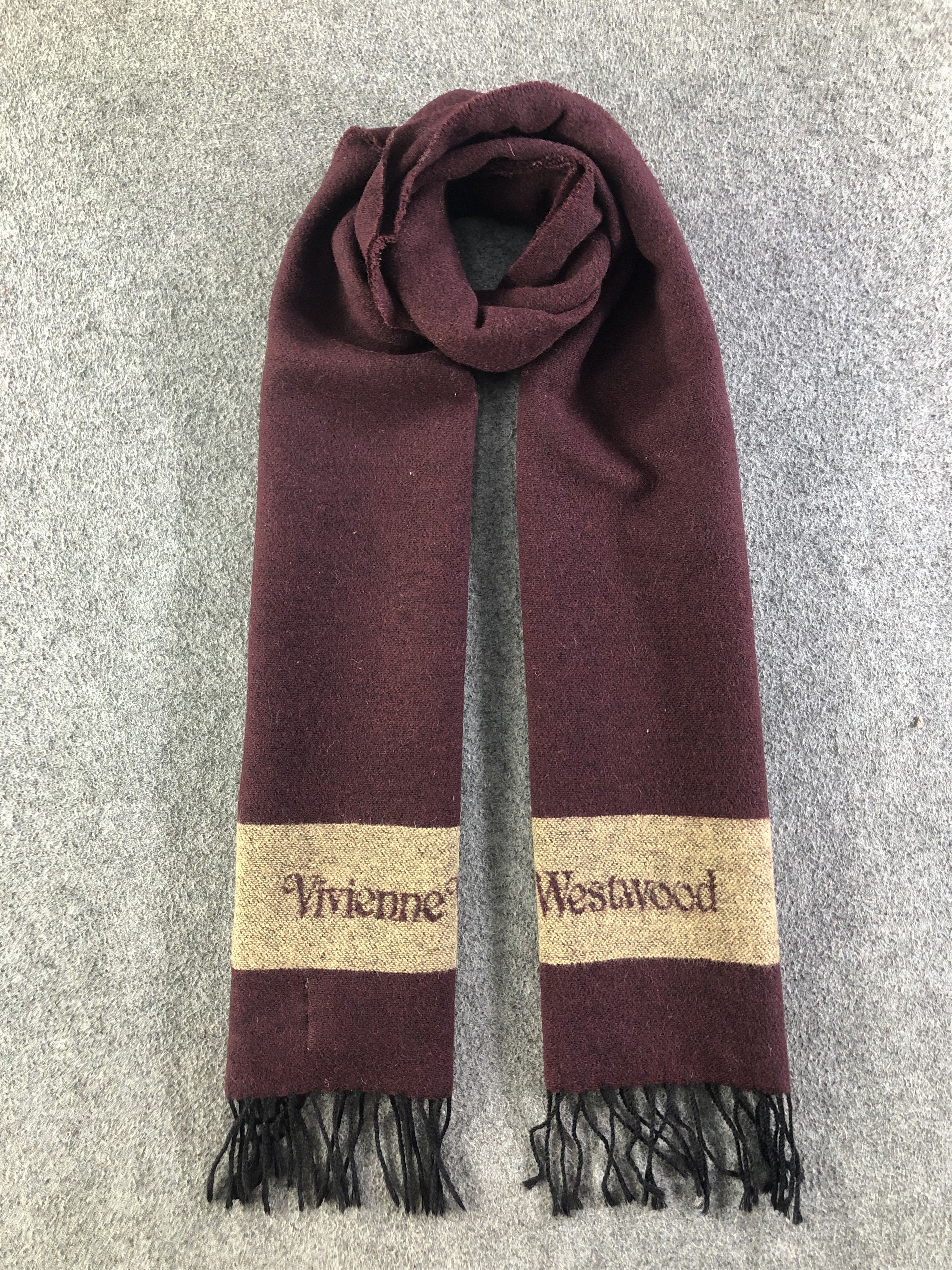 Vivienne Westwood Vivienne Westwood Wool Scarf / Muffler / Neckwear SS1391 Size ONE SIZE - 1 Thumbnail
