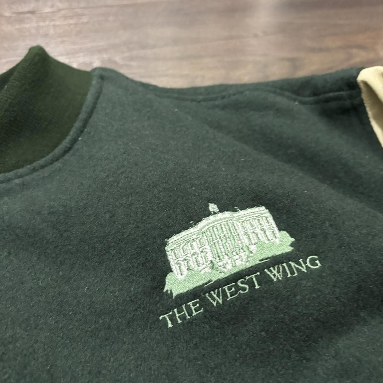 Designer vintage the west wing varsity jacket XL 90s Size US XL / EU 56 / 4 - 1 Thumbnail