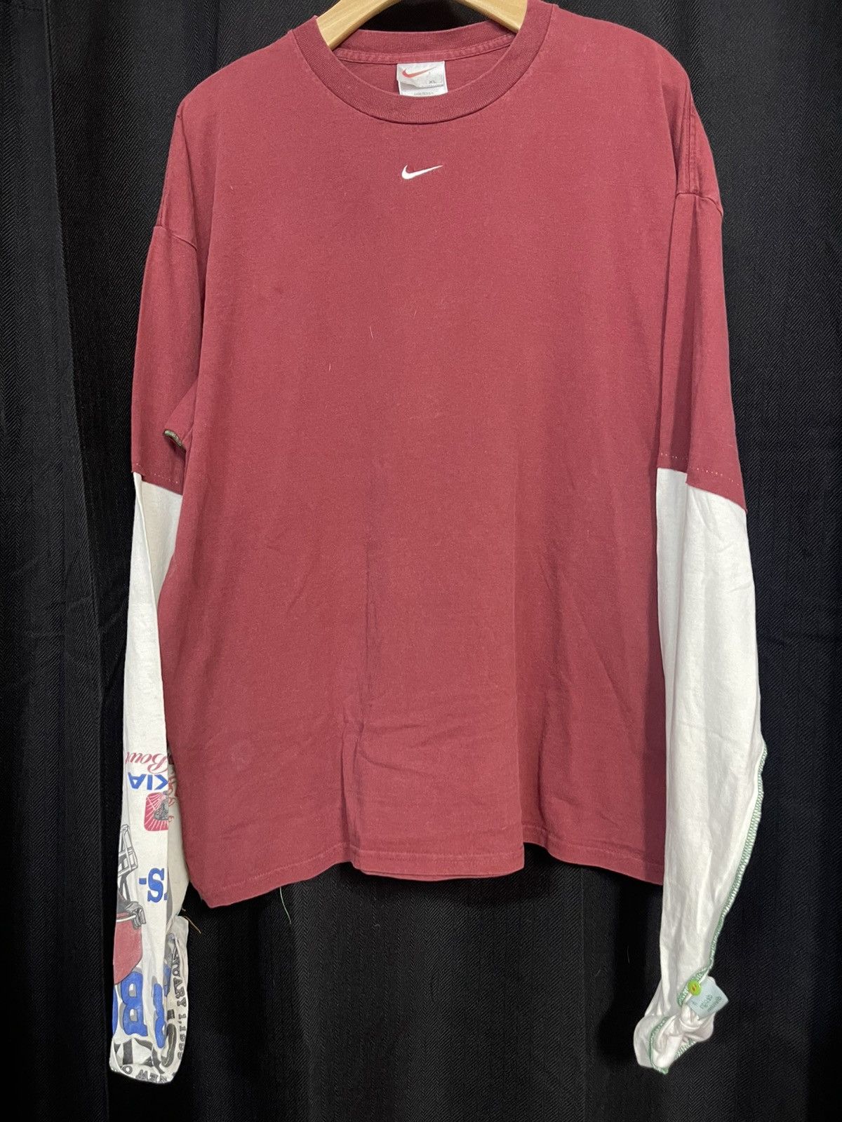Nike Vintage reworked Nike tee Size US XL / EU 56 / 4 - 1 Thumbnail