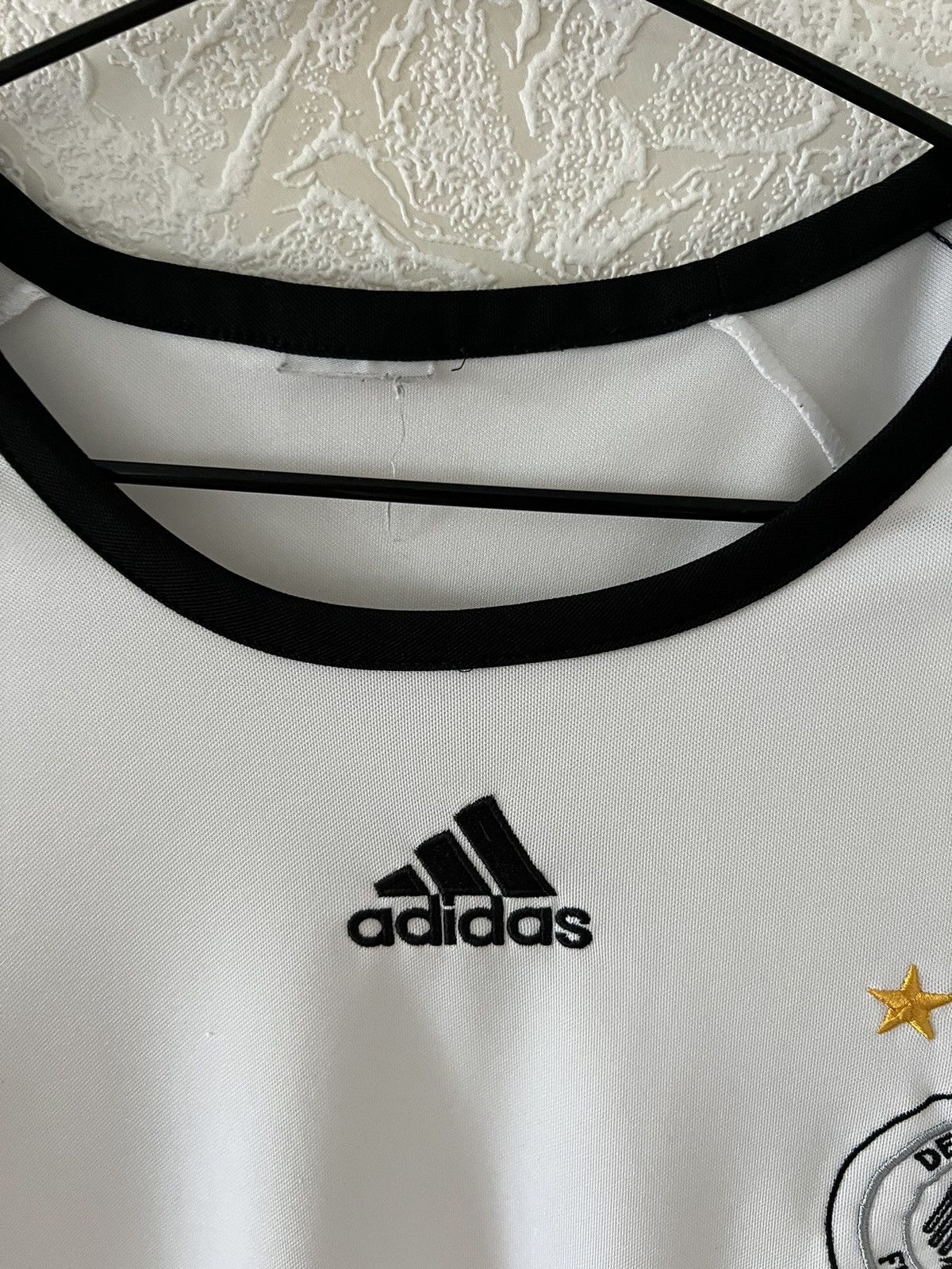 Vintage Adidas Germany Home Soccer Jersey Football Shirt 2009 2010 Size US L / EU 52-54 / 3 - 4 Thumbnail