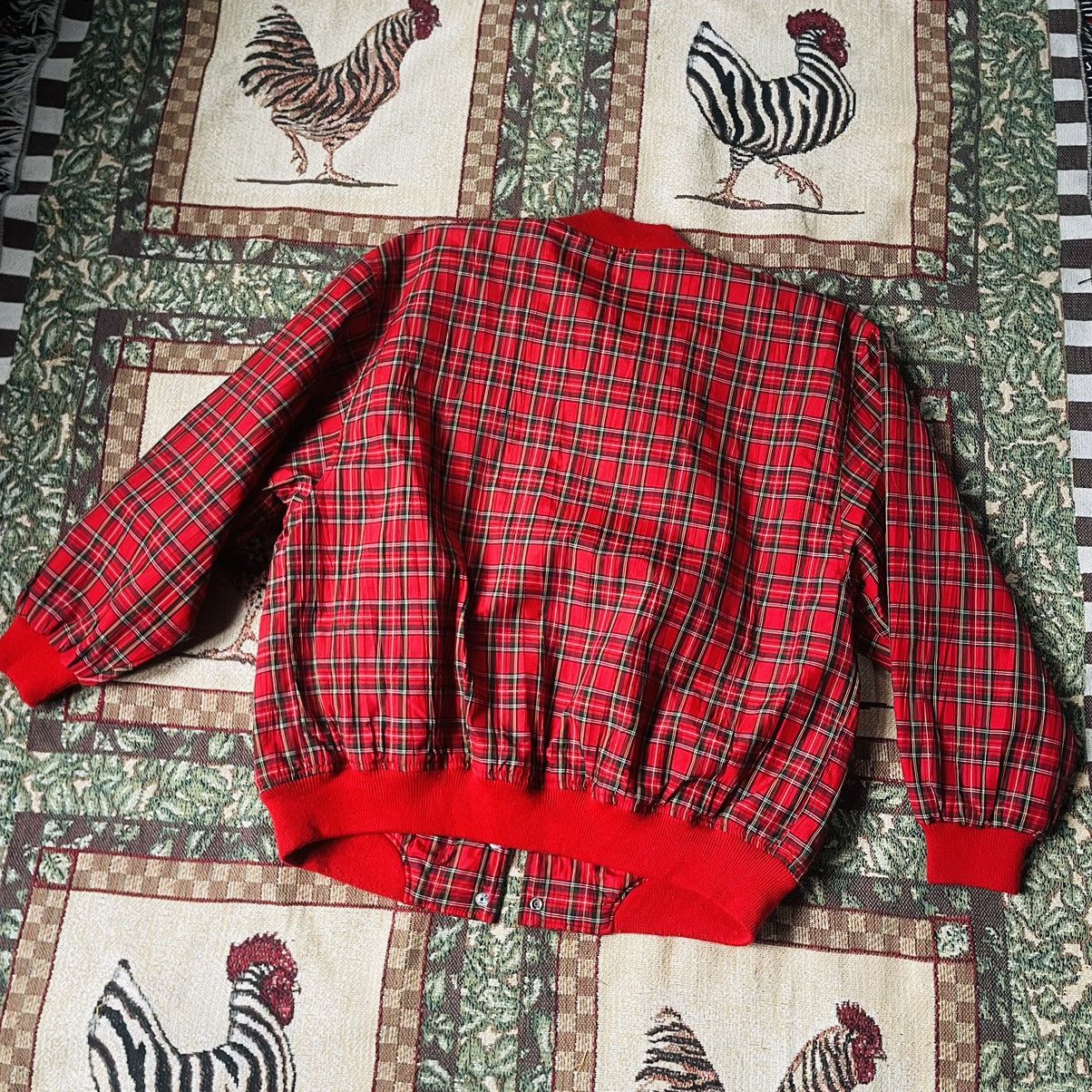 Vintage Y2K Check Paid Bomber Jacket Size US S / EU 44-46 / 1 - 3 Thumbnail