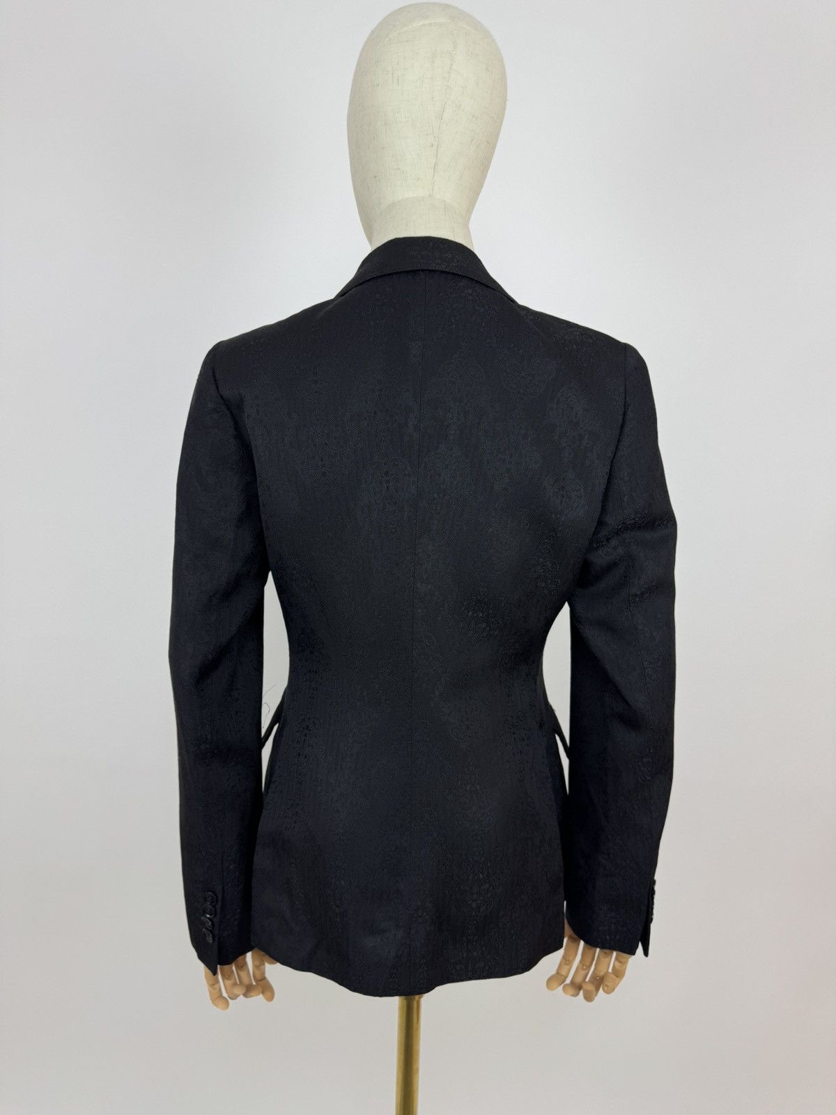 Designer × Tagliatore TAGLIATORE Womens Blazer Night Cocktail Smoking Jacket Size XS / US 0-2 / IT 36-38 - 4 Thumbnail
