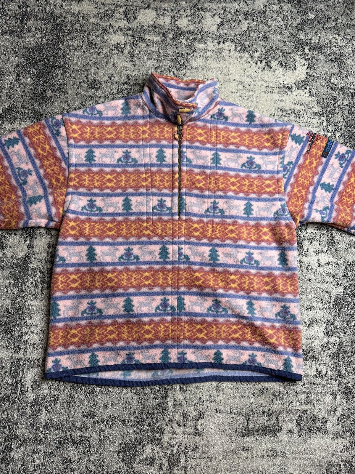 Adidas Vintage Adidas Lappland Trekking fleece Streetwear 90 Size US L / EU 52-54 / 3 - 11 Thumbnail