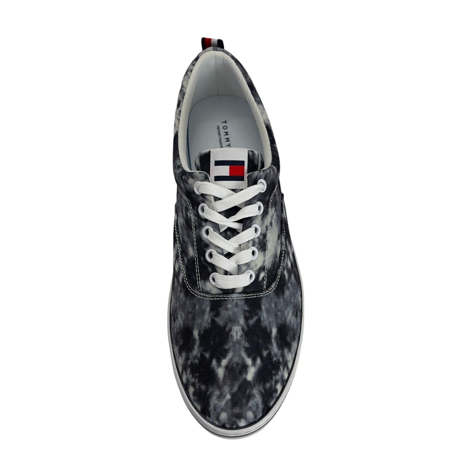 Tommy Hilfiger Tommy Hilfiger Black Tie Dye Lace-Up Remmo Sneaker Mens 12M Size US 12 / EU 45 - 6 Thumbnail