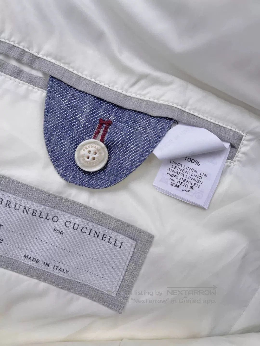 Brunello Cucinelli Brunello Cucinelli Blue Down Vest. Size US S / EU 44-46 / 1 - 8 Thumbnail