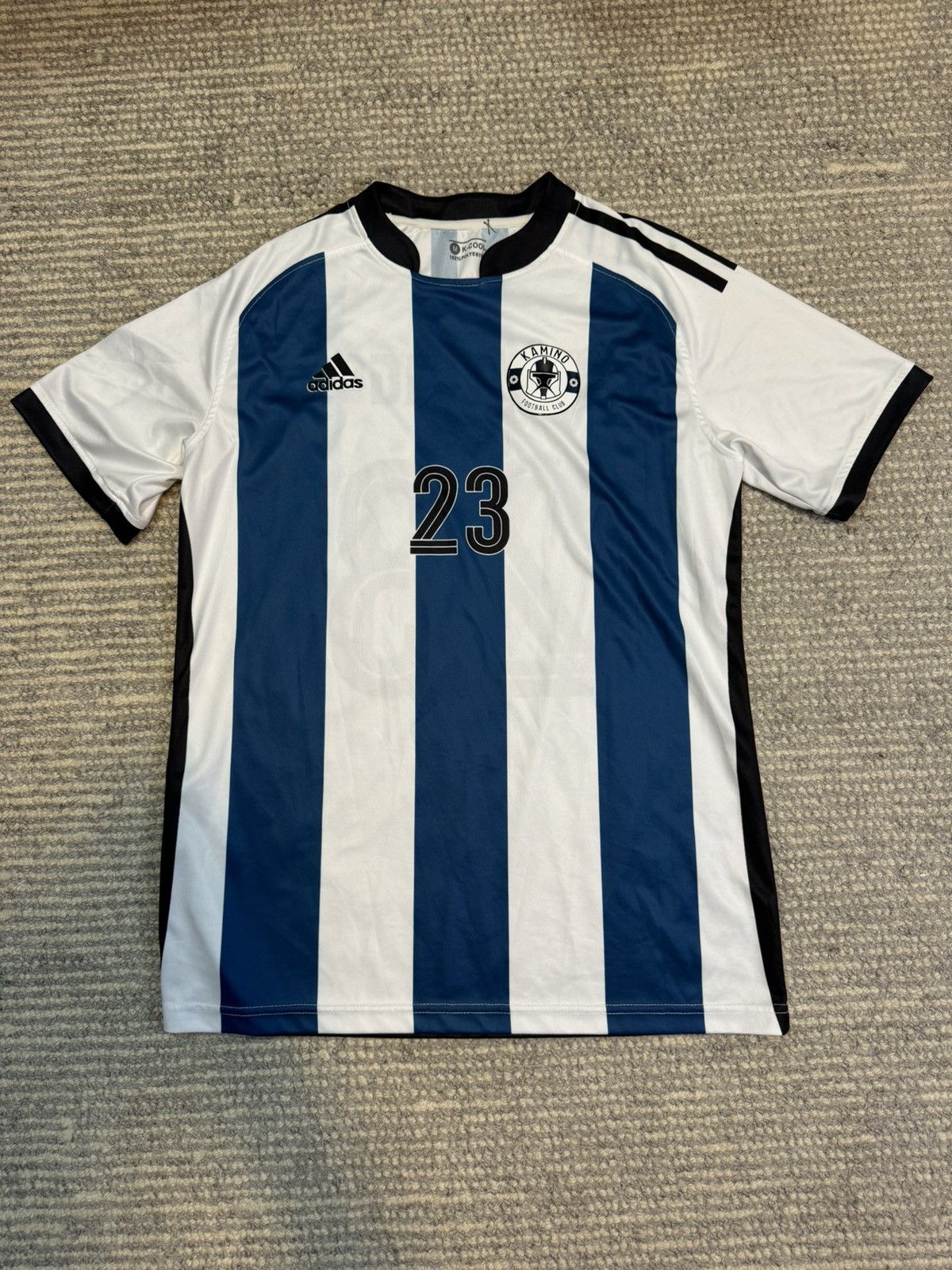Adidas Adidas K-cool Kamino Soccer Jersey #23 Multicolor Medium Size US M / EU 48-50 / 2 - 1 Thumbnail