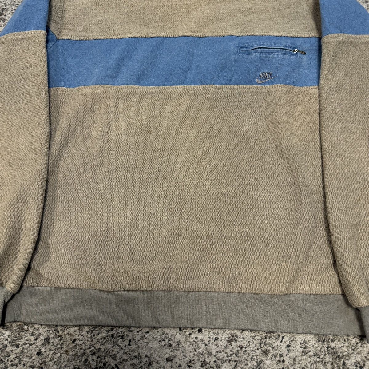 Nike 80s Nike Thrashed Faded Distressed Sweatshirt Size US XL / EU 56 / 4 - 6 Thumbnail