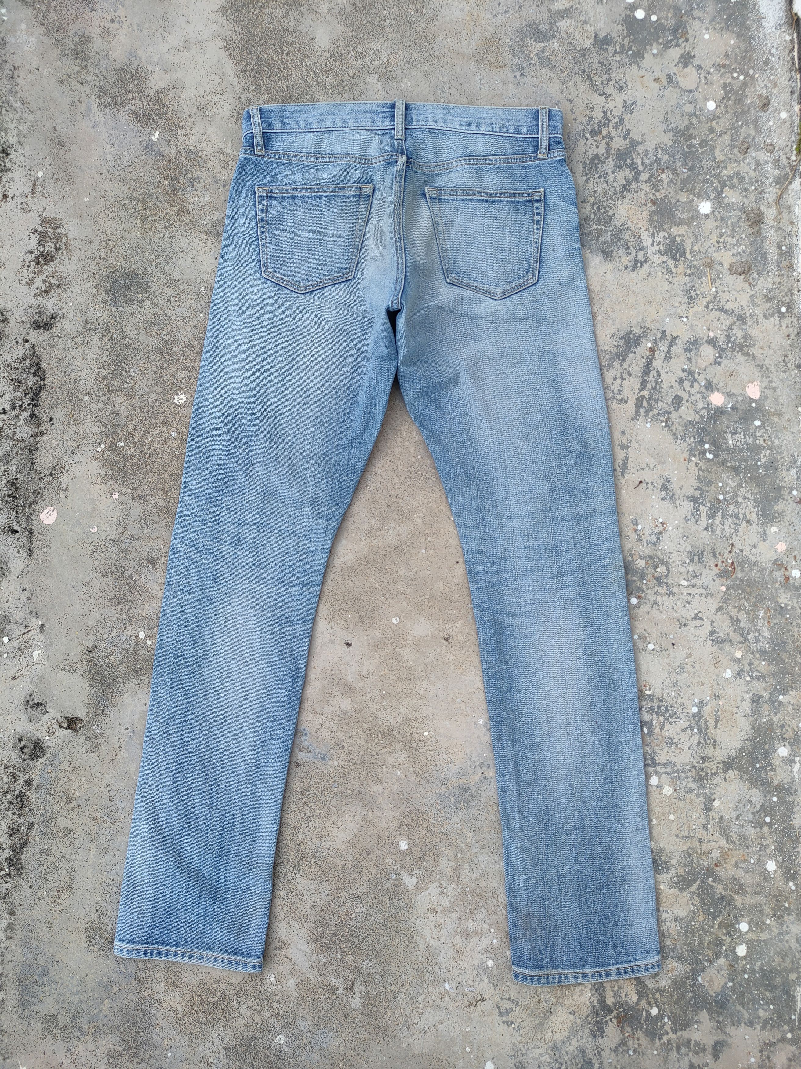 Japanese Brand Vintage selvedge japanese faded jeans denim pants Size US 32 / EU 48 - 1 Thumbnail