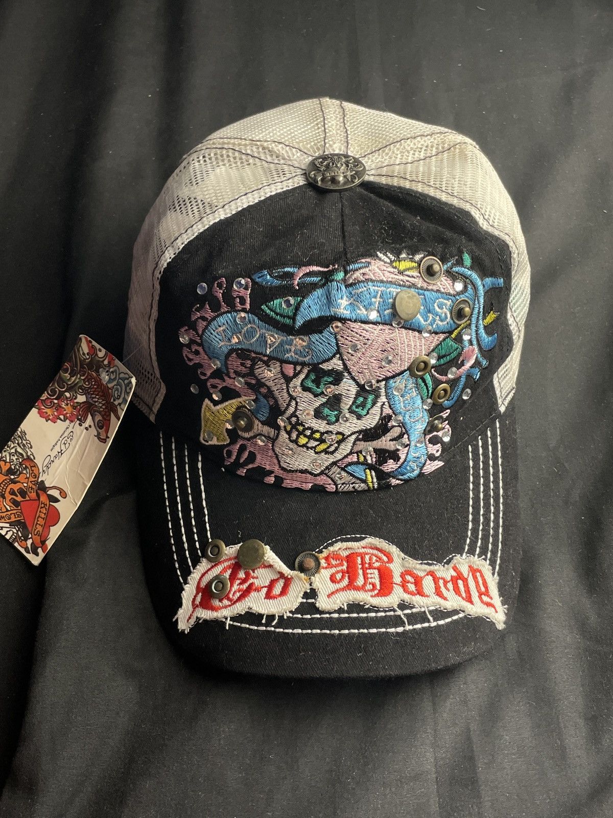 crimson_vtg | 1990s Nirvana Nevermind promo hat Classic 90s