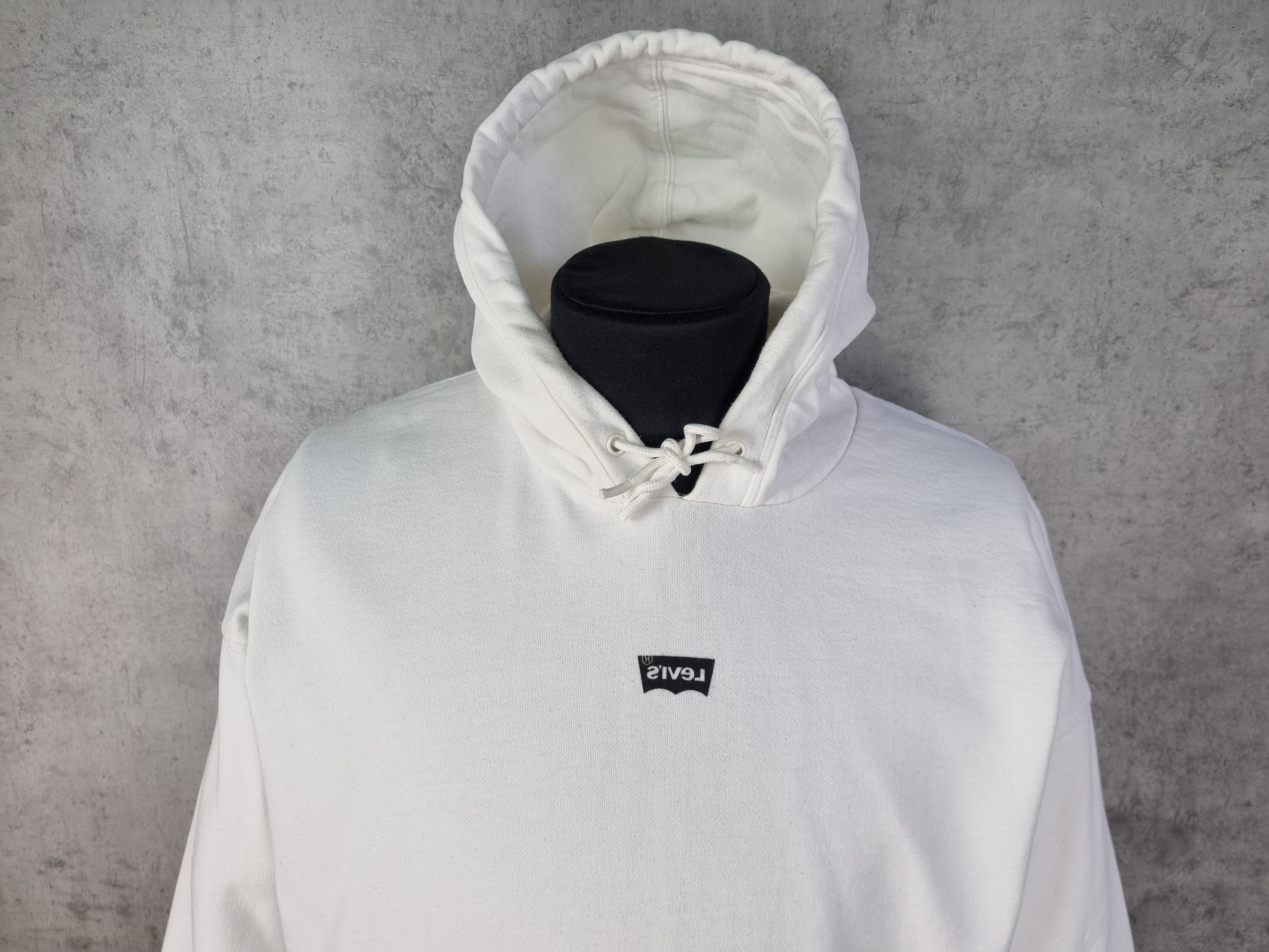 Levi's × Levi's Vintage Clothing Rare Box Logo Levi's Vintage White Hoodie Size US M / EU 48-50 / 2 - 13 Thumbnail