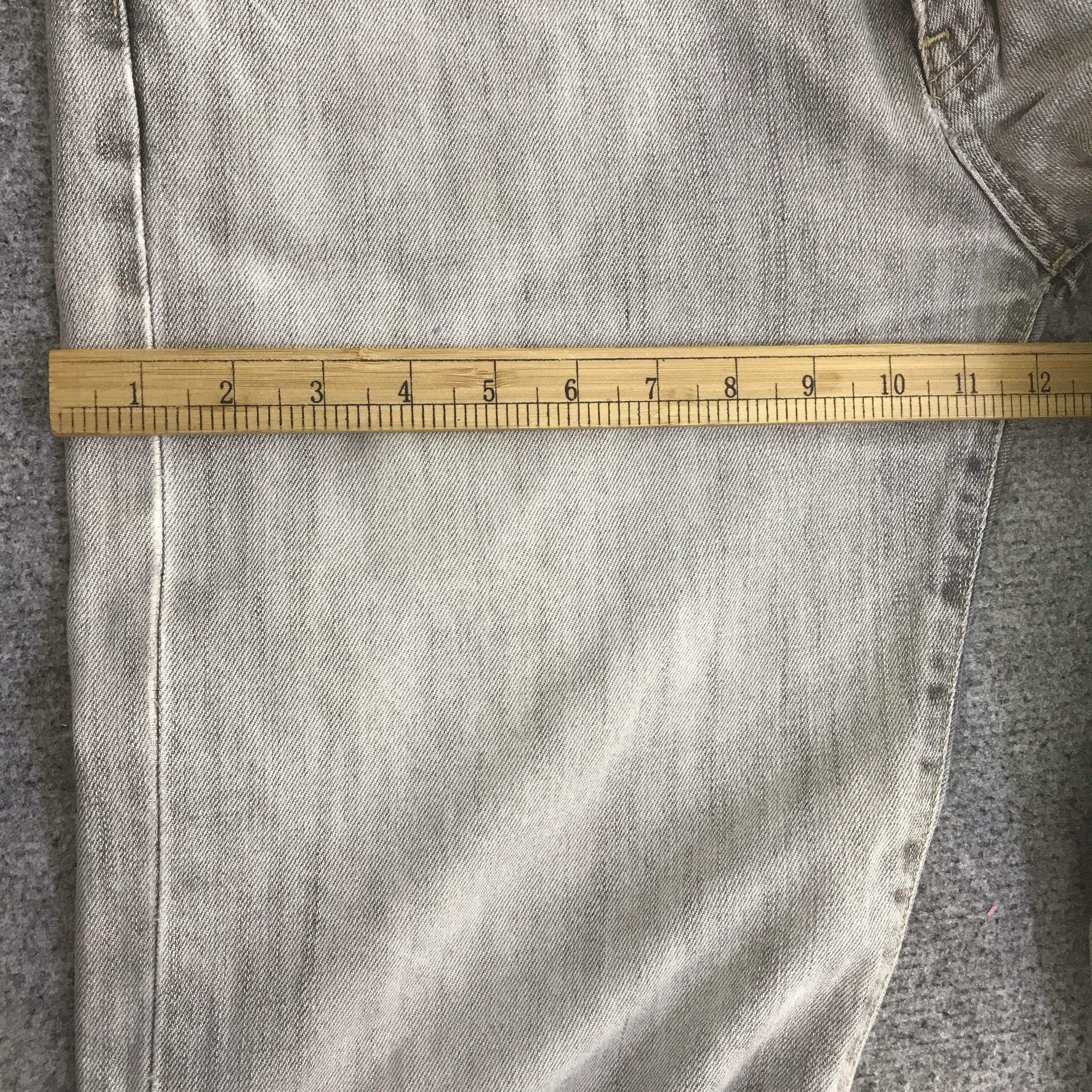 Japanese Brand BLACK DENIM JAPAN UNIQLO DISTRESSED DENIM K133B13 Size US 32 / EU 48 - 9 Thumbnail
