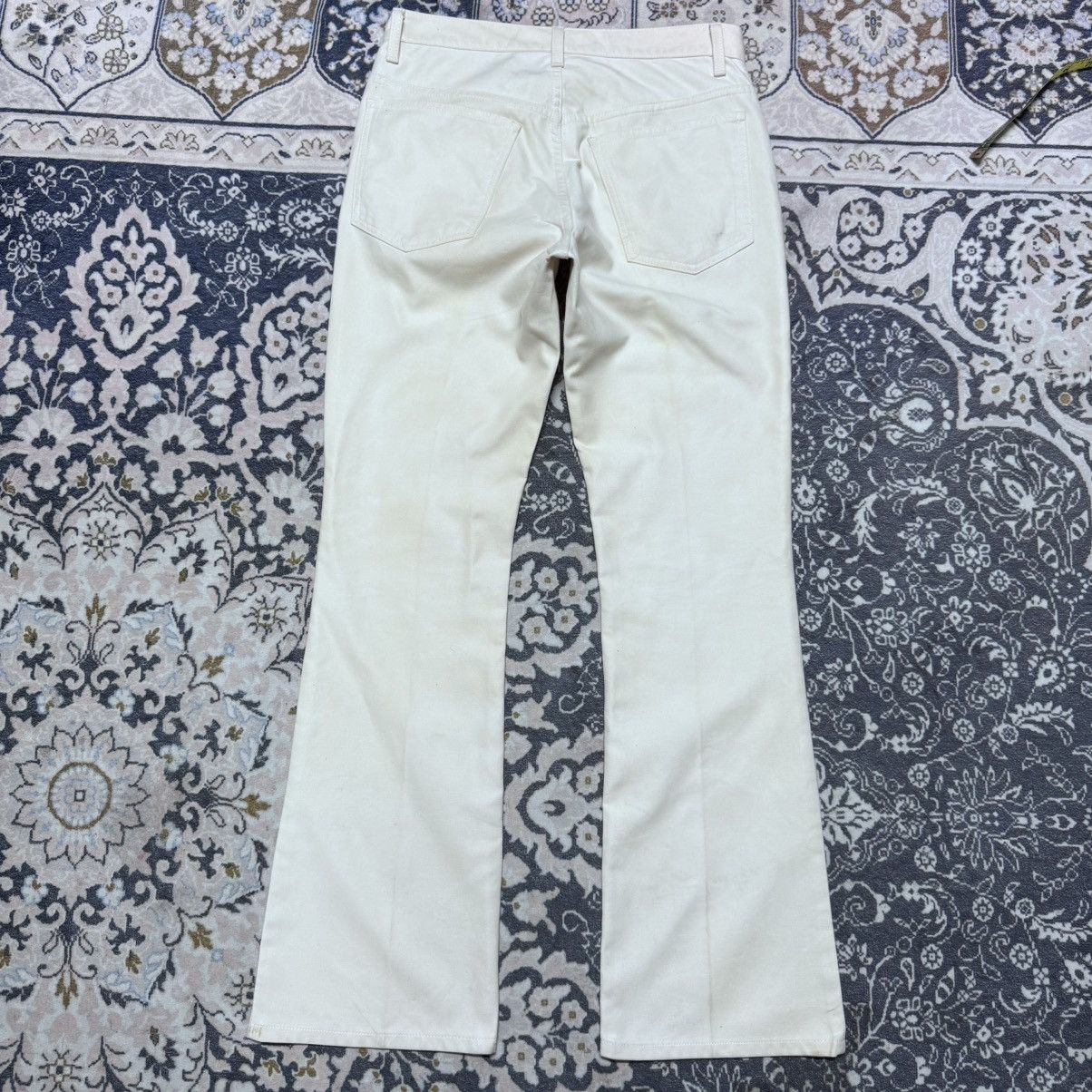 Junya Watanabe CDG Junya Watanabe Rusty Creamy Flare Jeans Size US 30 / EU 46 - 20 Thumbnail