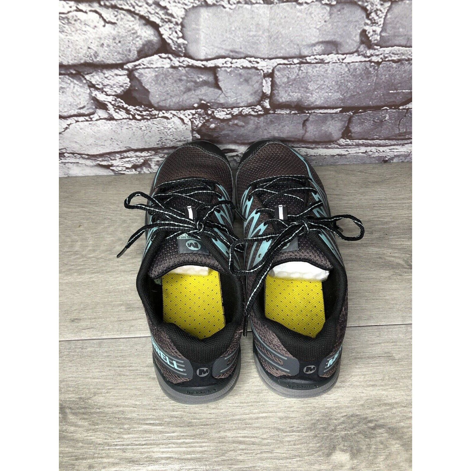Merrell MERRELL Adventurine Black Aqua Mesh Lace Up Running Shoes Wo Size US 8.5 / IT 38.5 - 6 Thumbnail